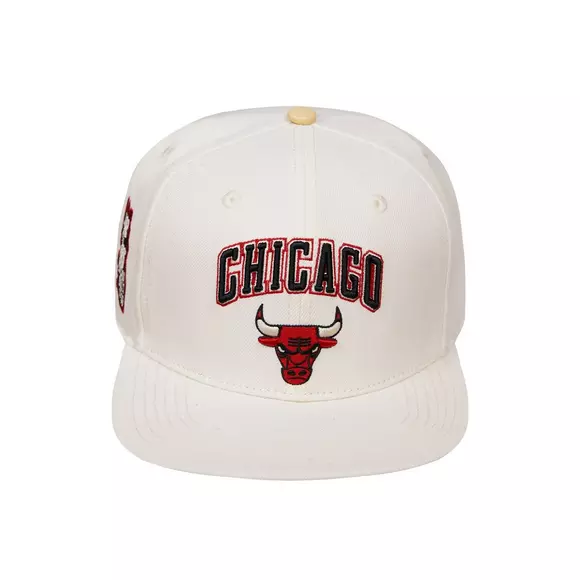 Pro Standard Chicago Bulls Off White Snapback Hat - Hibbett