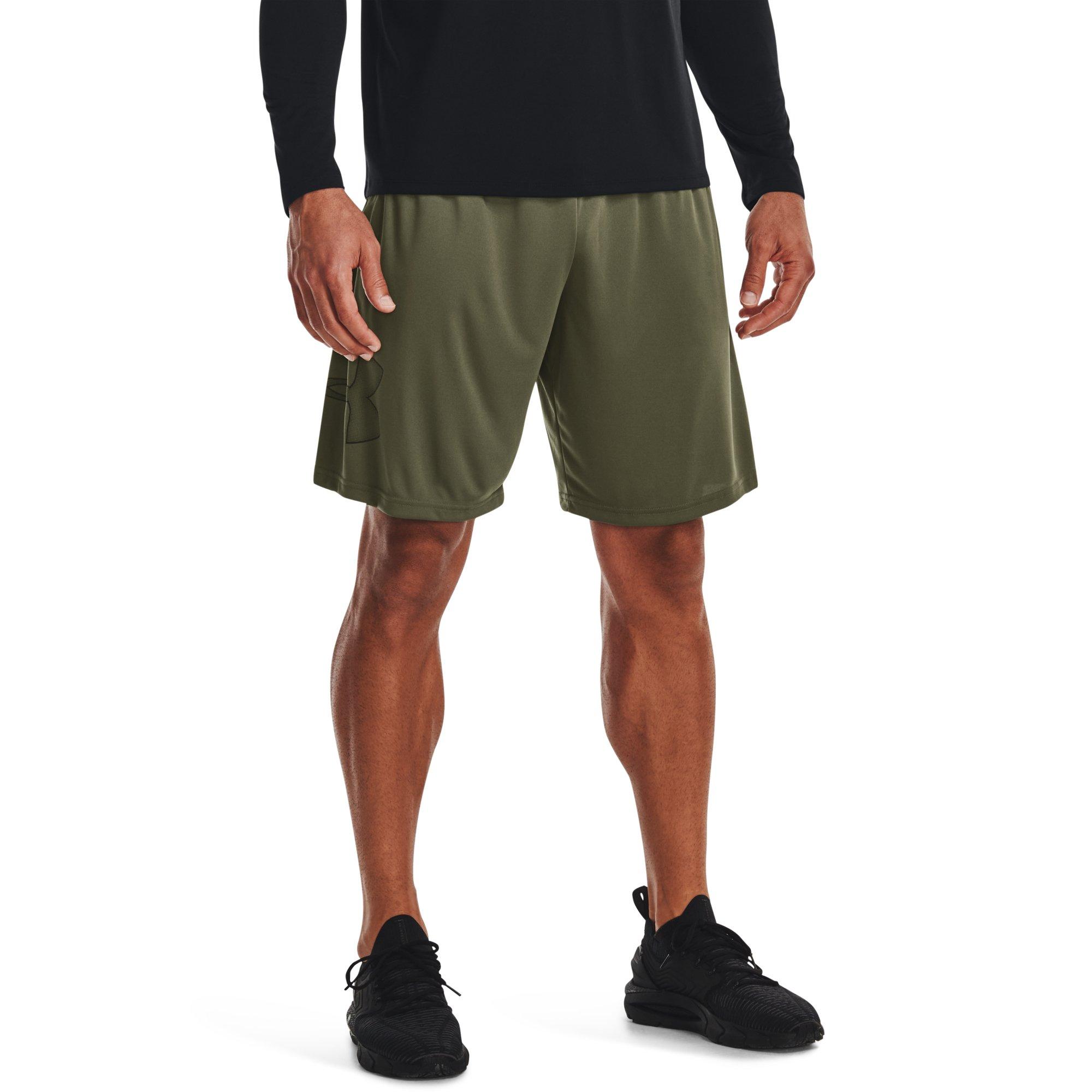 Under Armour Men's Tech Graphic Shorts-Green - GREEN Thumbnail View 1