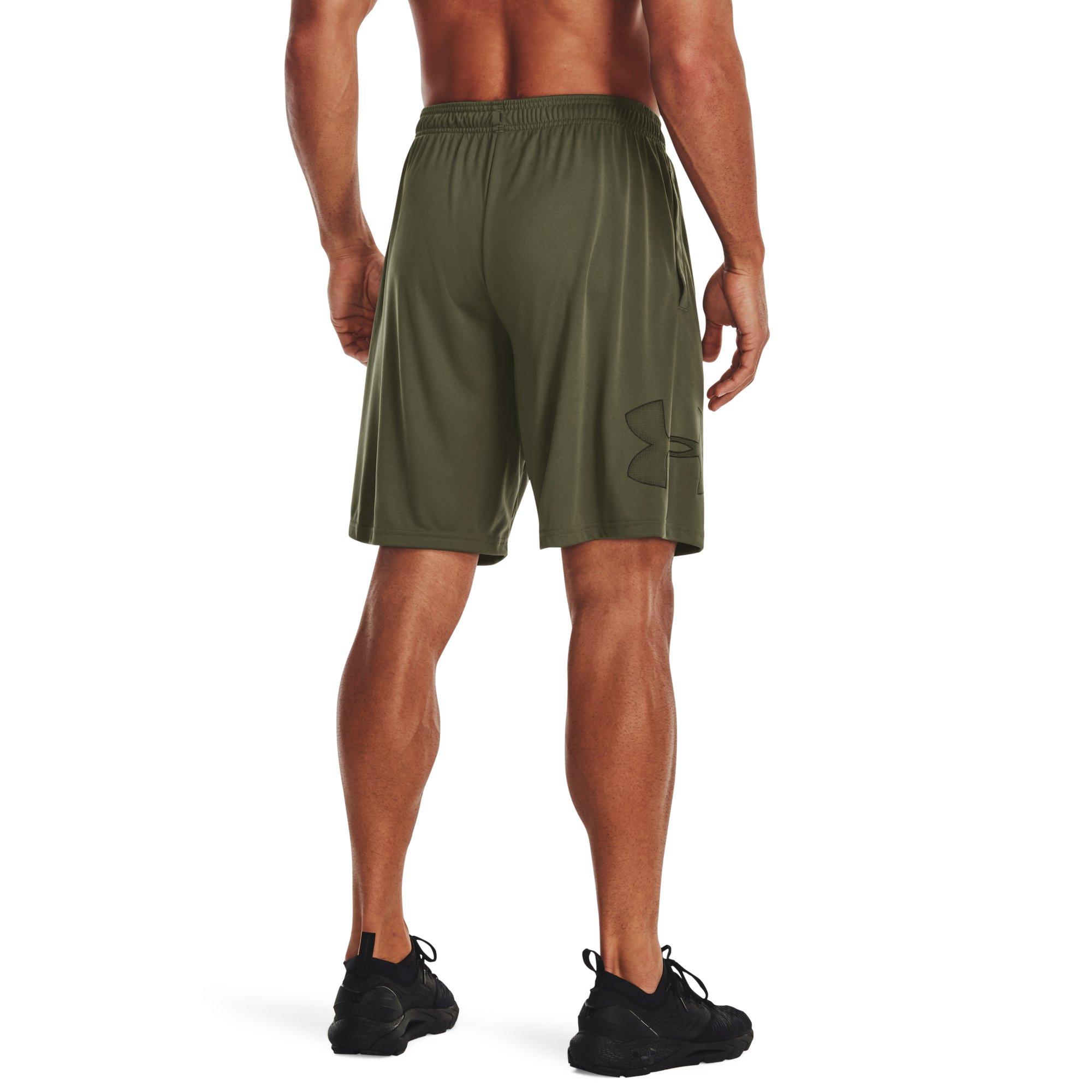 Under Armour Men's Tech Graphic Shorts-Green - GREEN Thumbnail View 2