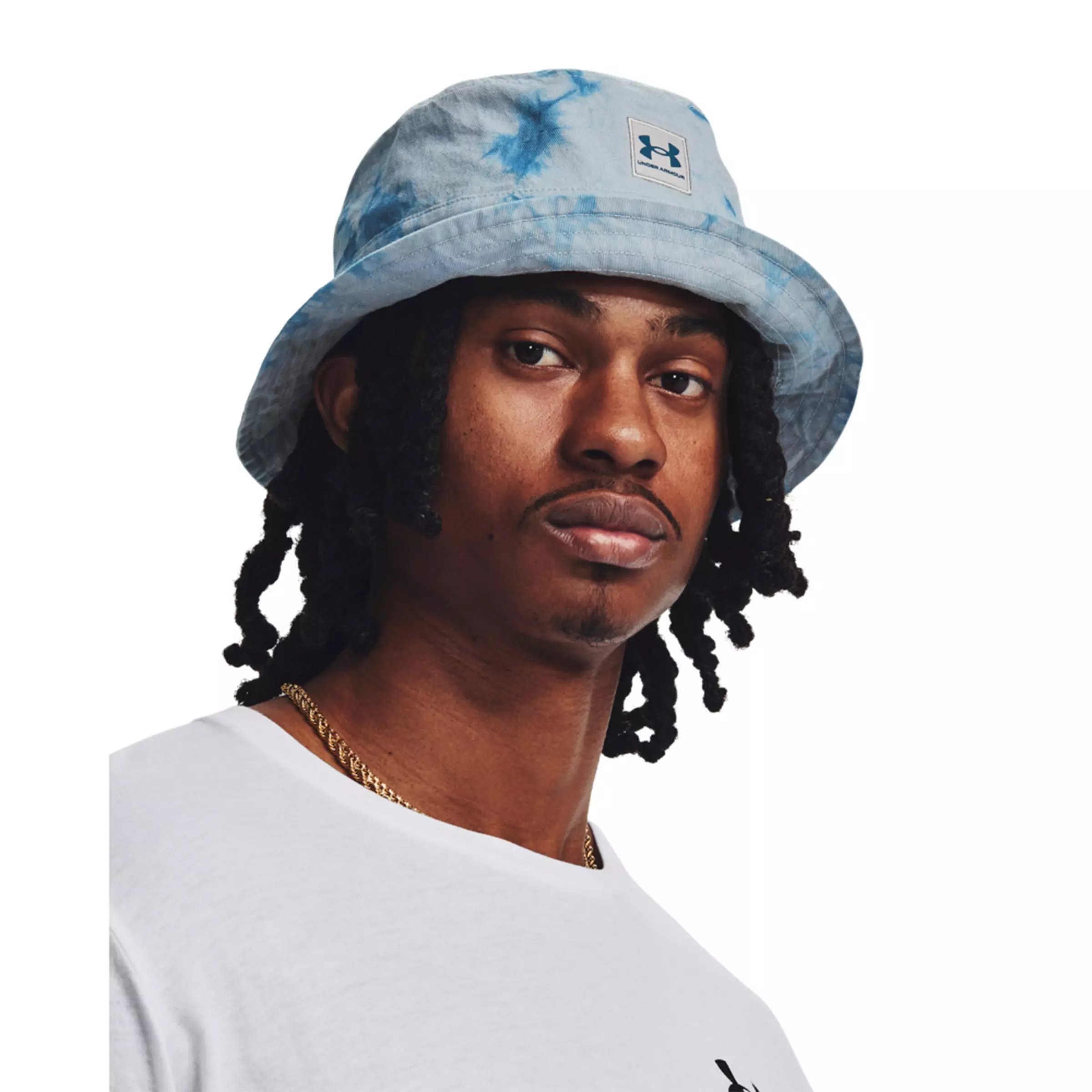 Under Armour Bucket Hat-Camo Blue - BLUE