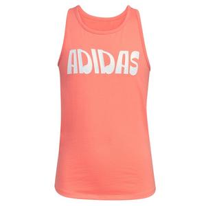 adidas Big Girls' Back Tie Tank