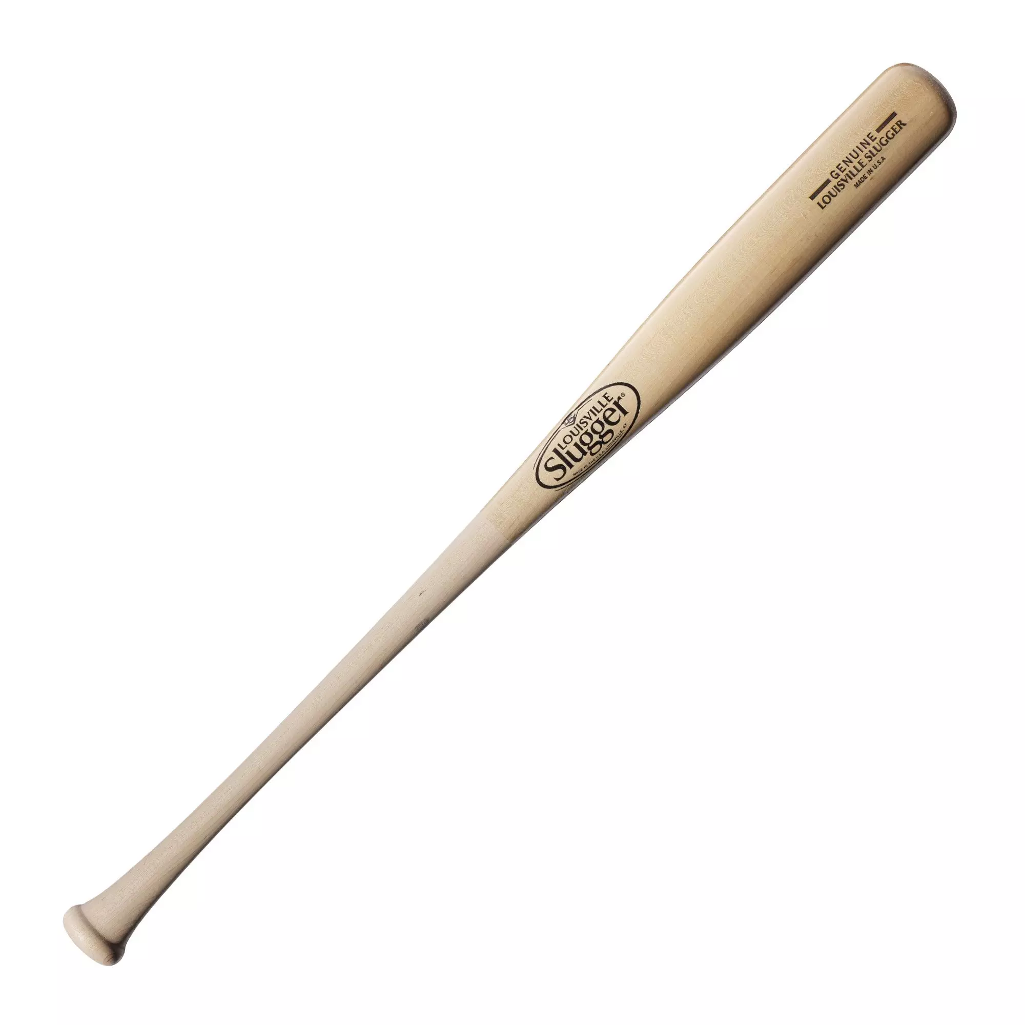 Louisville Slugger Genuine Mix Natural Wood Baseball Bat - AS SHOWN