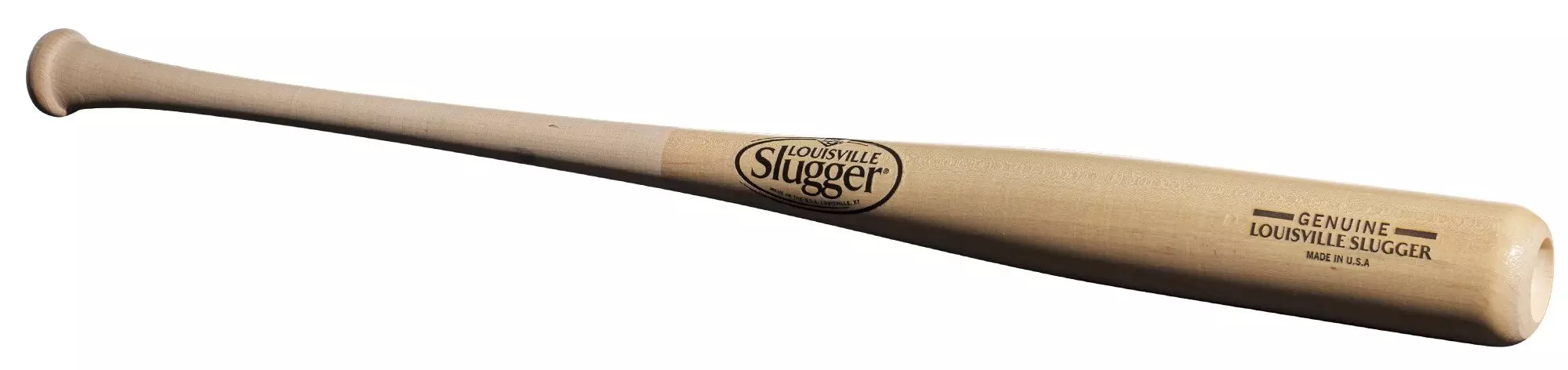 Louisville Slugger Genuine Mix Natural Wood Baseball Bat - AS SHOWN