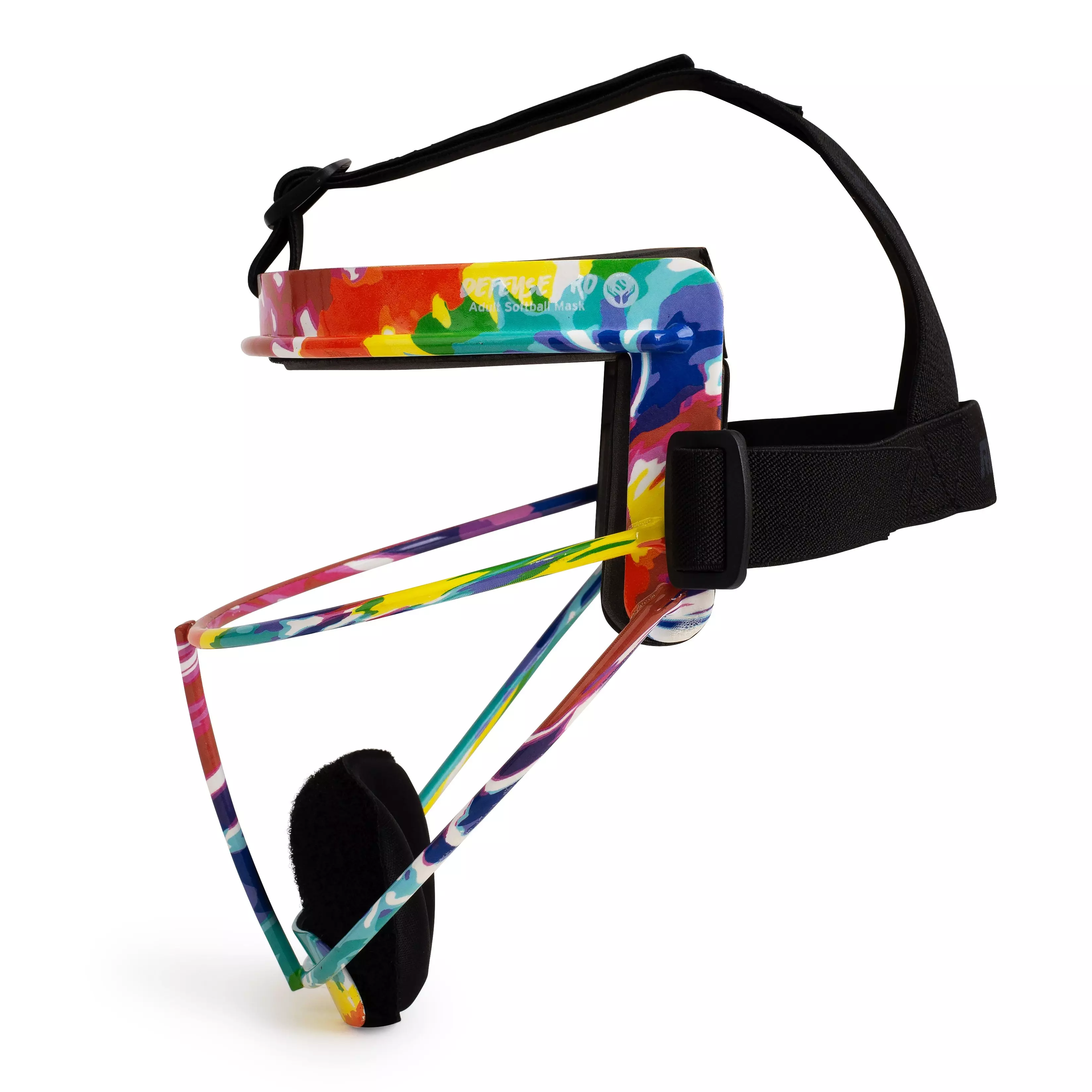 RIP-IT Women's Defense Pro Softball Fielders Mask - Tie Dye - MULTI-COLOR