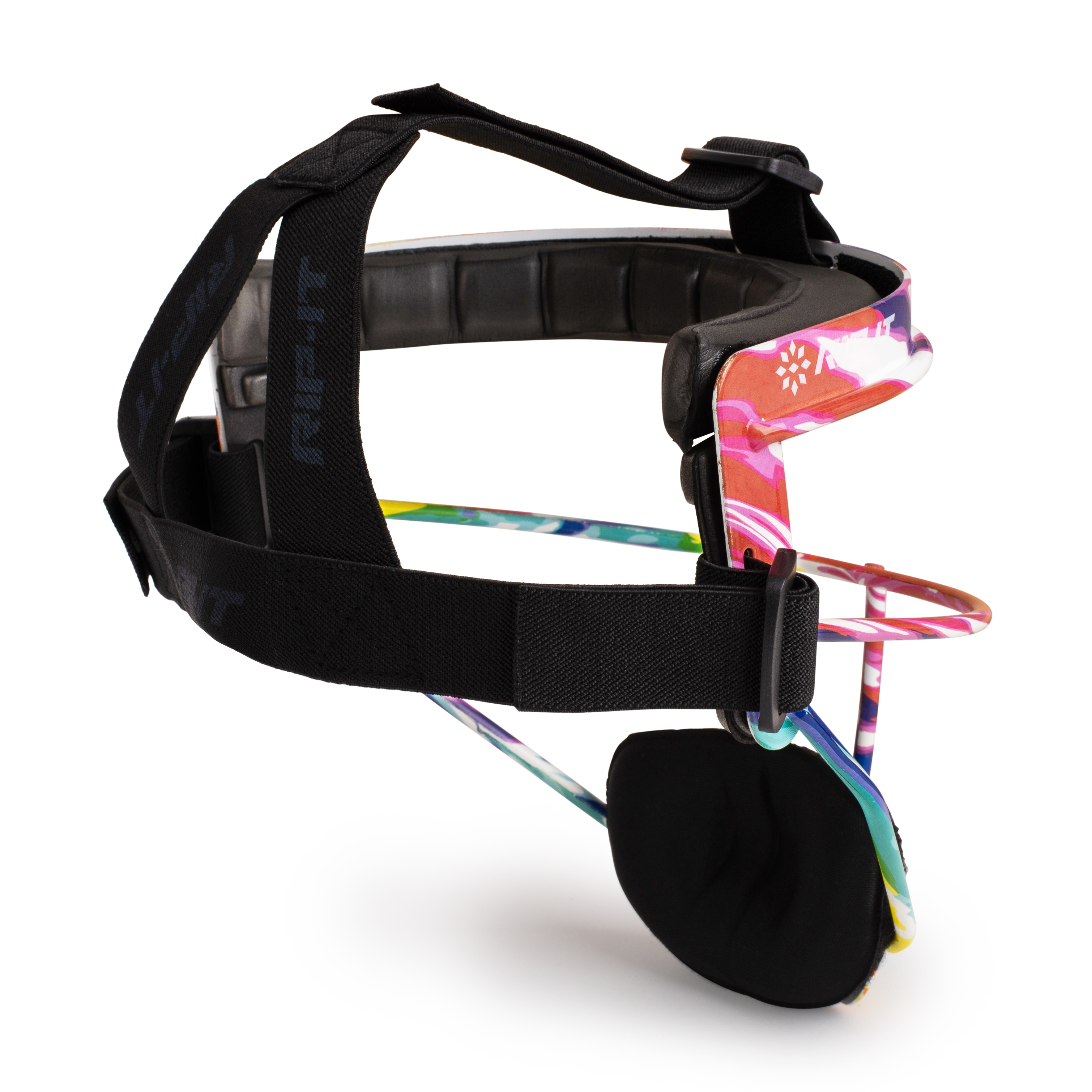 RIP-IT Women's Defense Pro Softball Fielders Mask - Tie Dye - MULTI-COLOR Thumbnail View 5