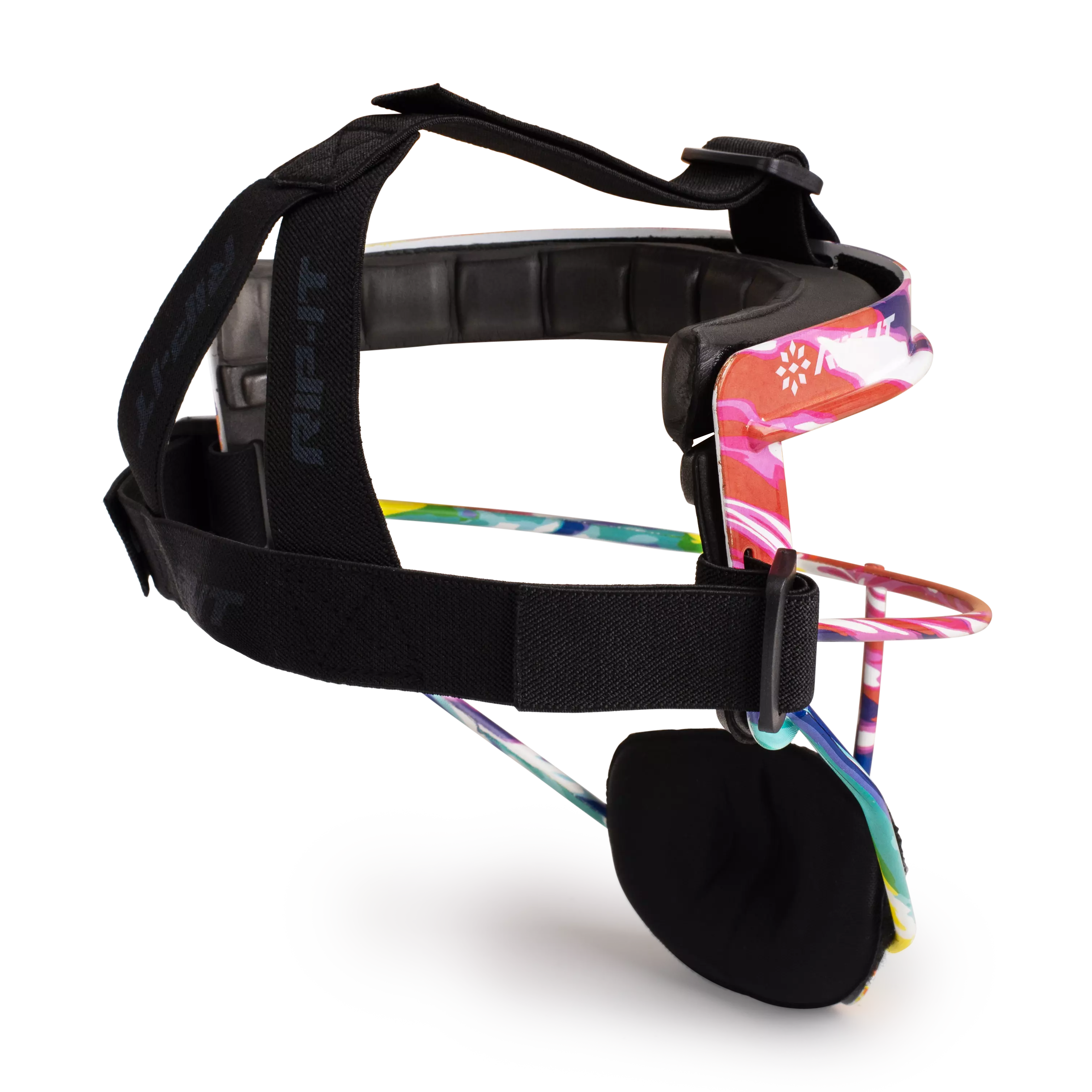 RIP-IT Women's Defense Pro Softball Fielders Mask - Tie Dye - MULTI-COLOR