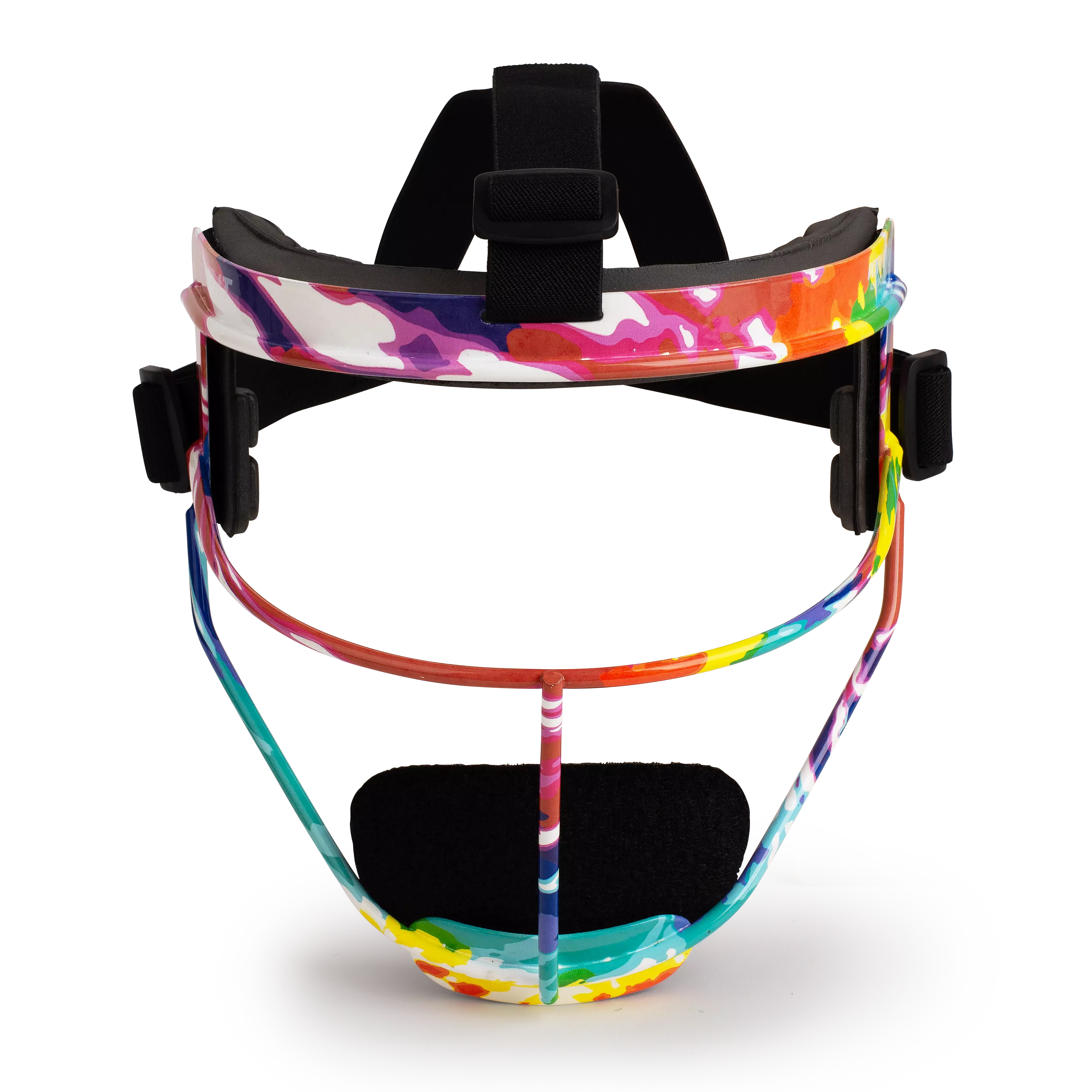 RIP-IT Women's Defense Pro Softball Fielders Mask - Tie Dye - MULTI-COLOR