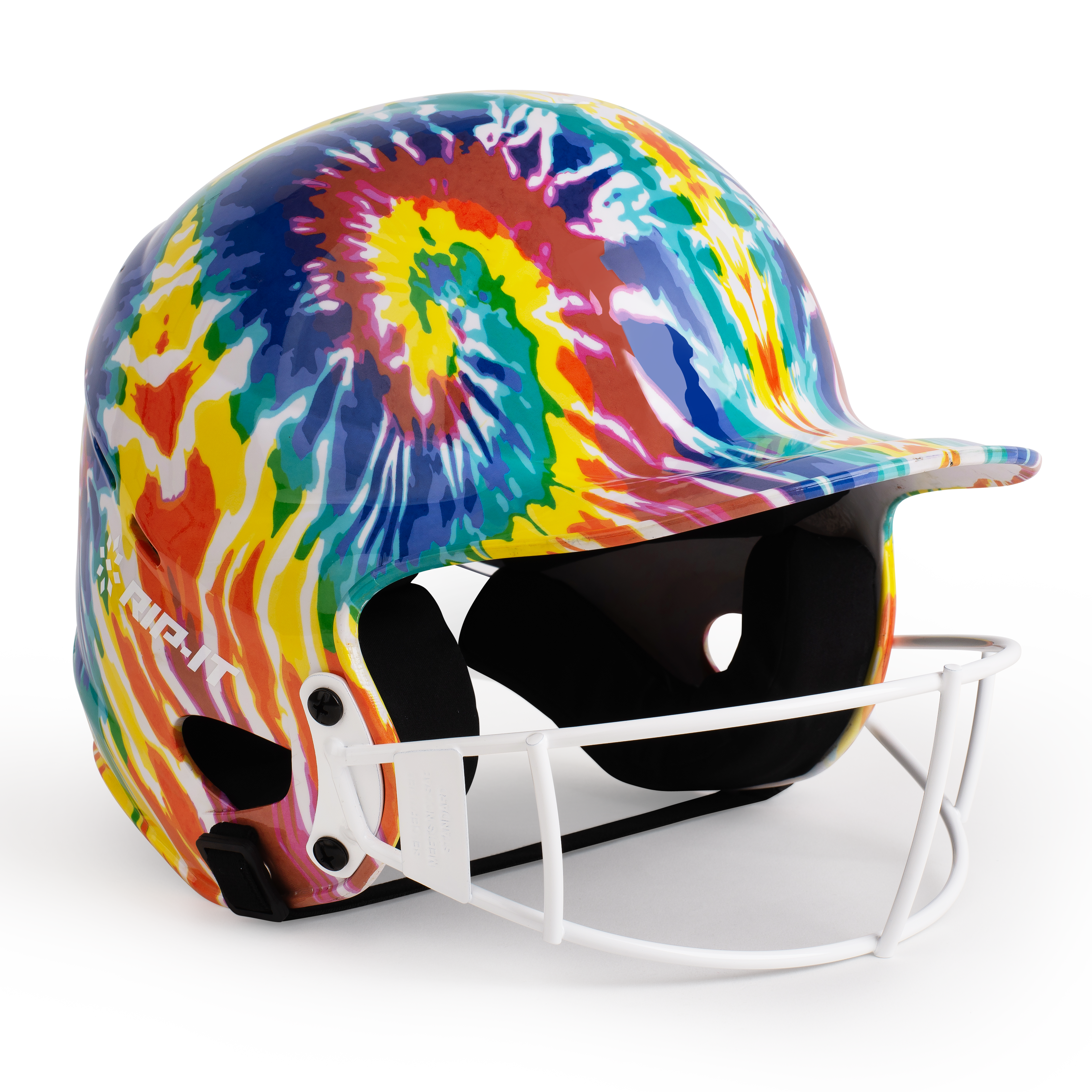 RIP-IT Women's Vision Pro Softball Helmet - Tie Dye
