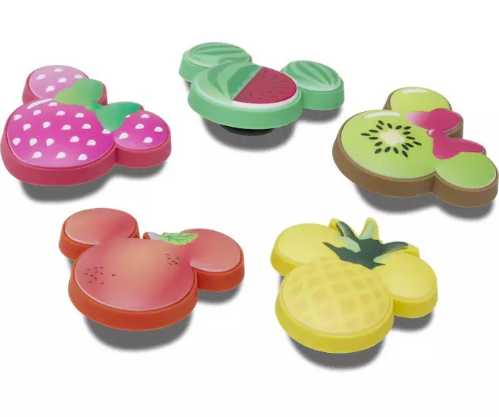 Crocs Jibbitz Mickey and Friends Foodie Charms-5PK - MULTI-COLOR