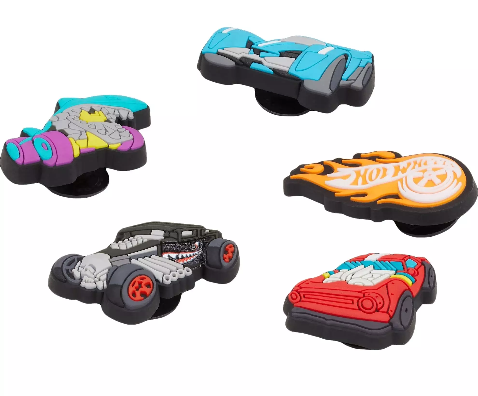 Crocs Hot Wheels Jibbitz Charms-5PK - MULTI-COLOR