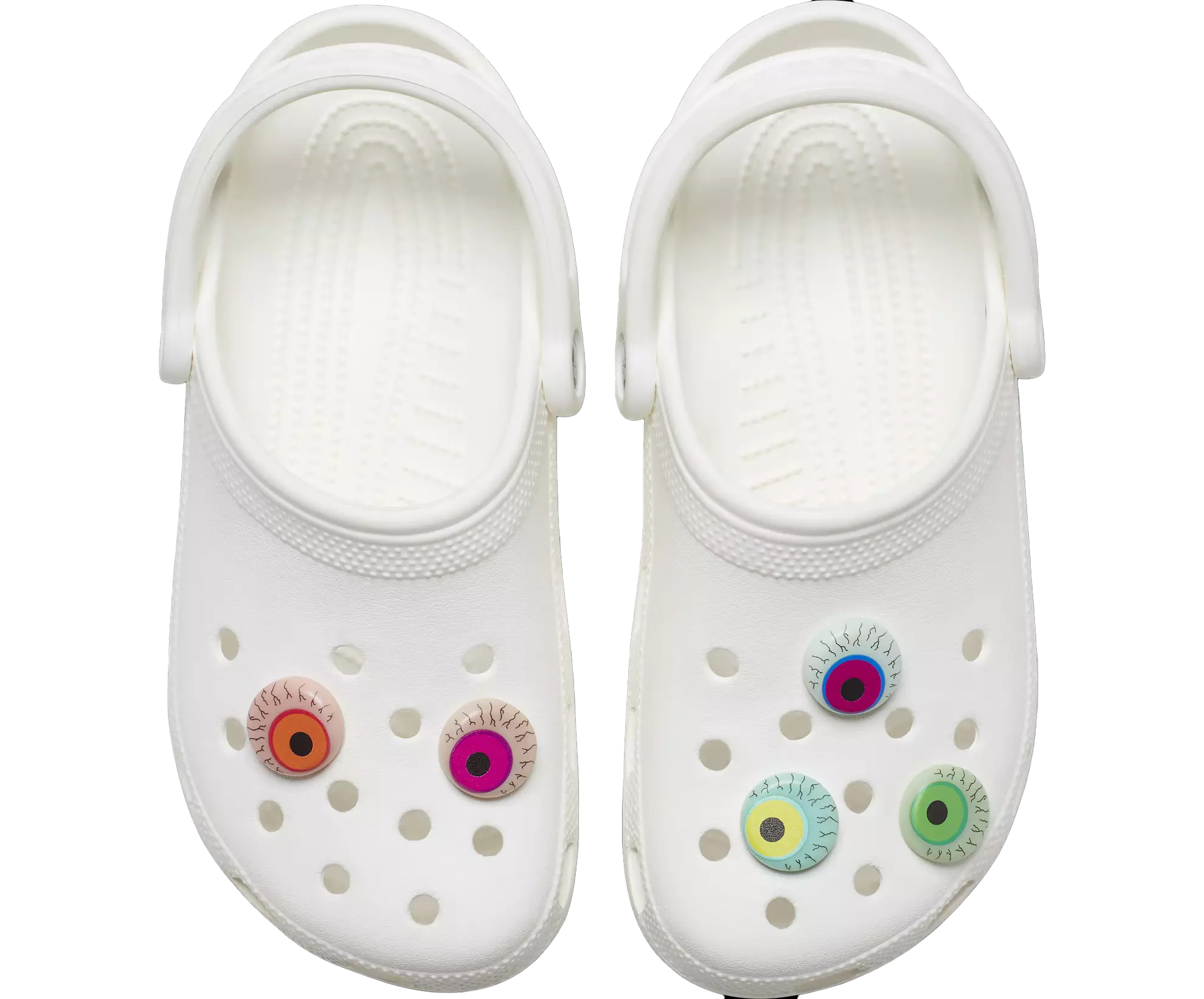 Crocs Crazy Eyes Jibbitz Charms-5PK - MULTI-COLOR