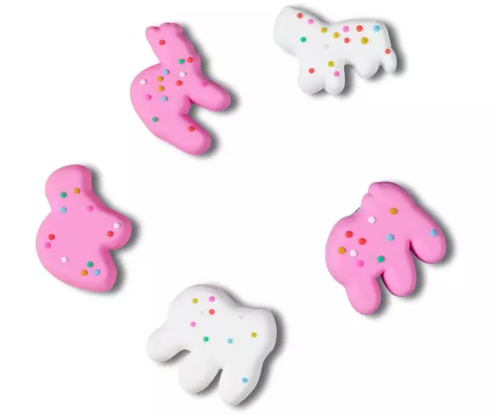 Crocs Jibbitz Animal Cookies Charms-5PK - MULTI-COLOR