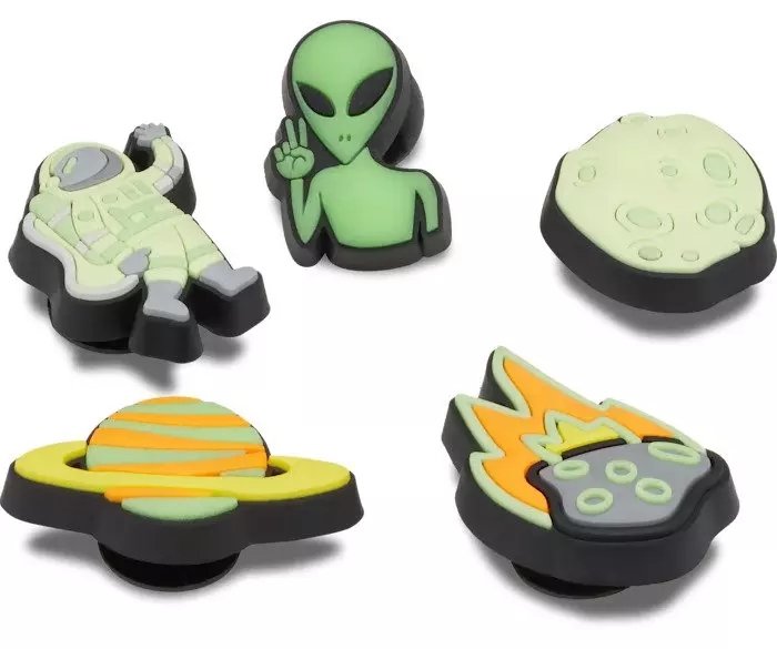 Crocs Jibbitz Out of Space Charms-5PK - MULTI-COLOR