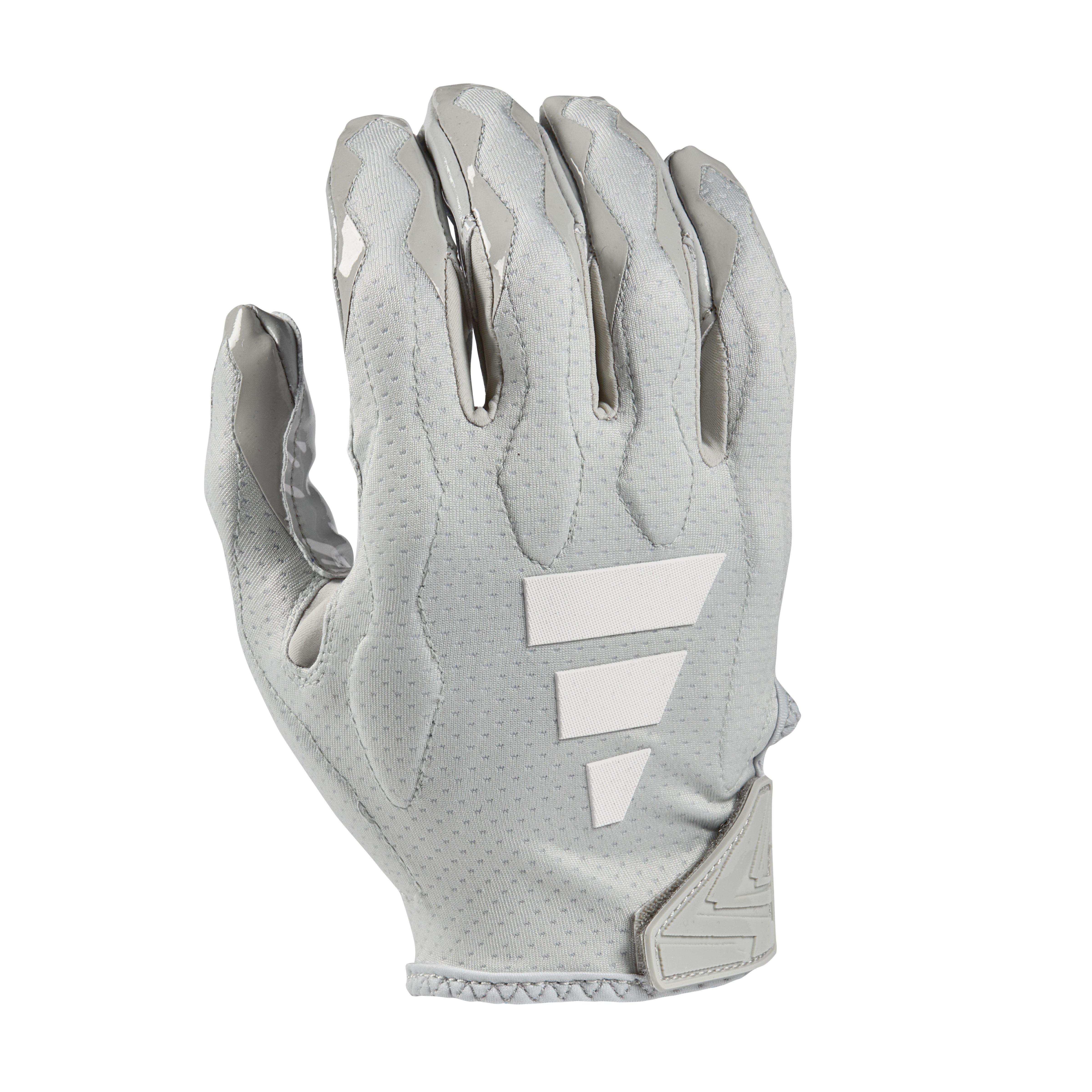 adidas Freak 6.0 Football Receiver Gloves - Grey/White - GREY/WHITE Thumbnail View 1