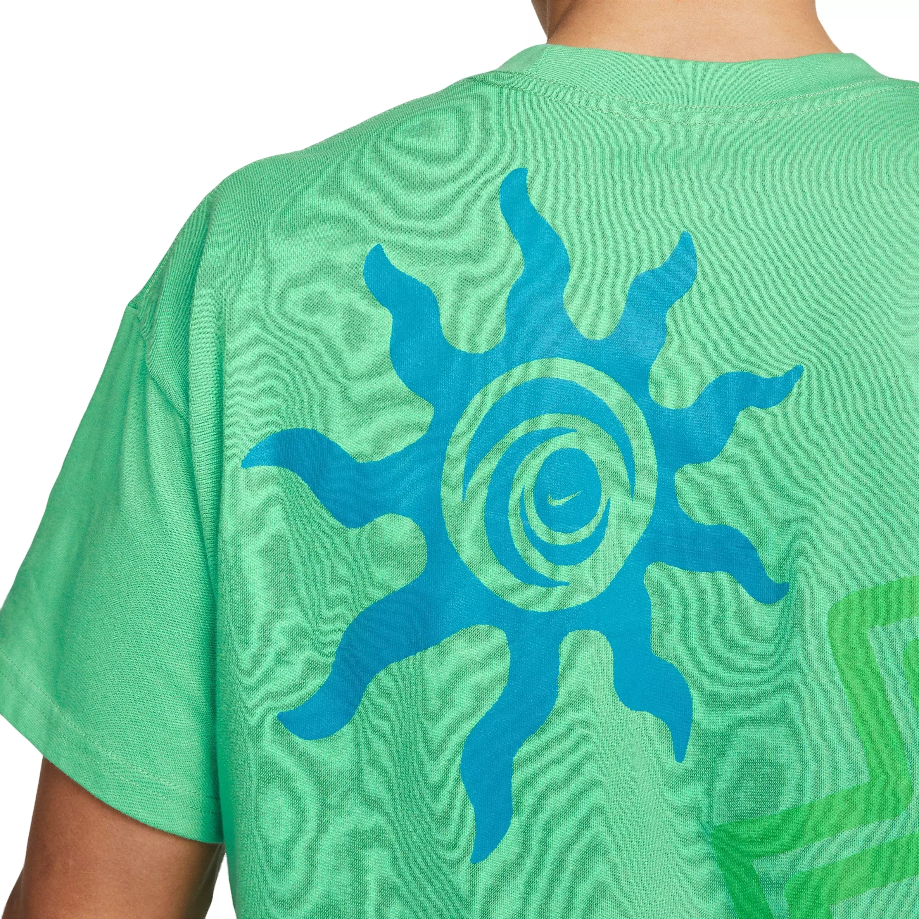 Nike Men Sportswear Max90 Gel Vibe Tee-Green - GREEN