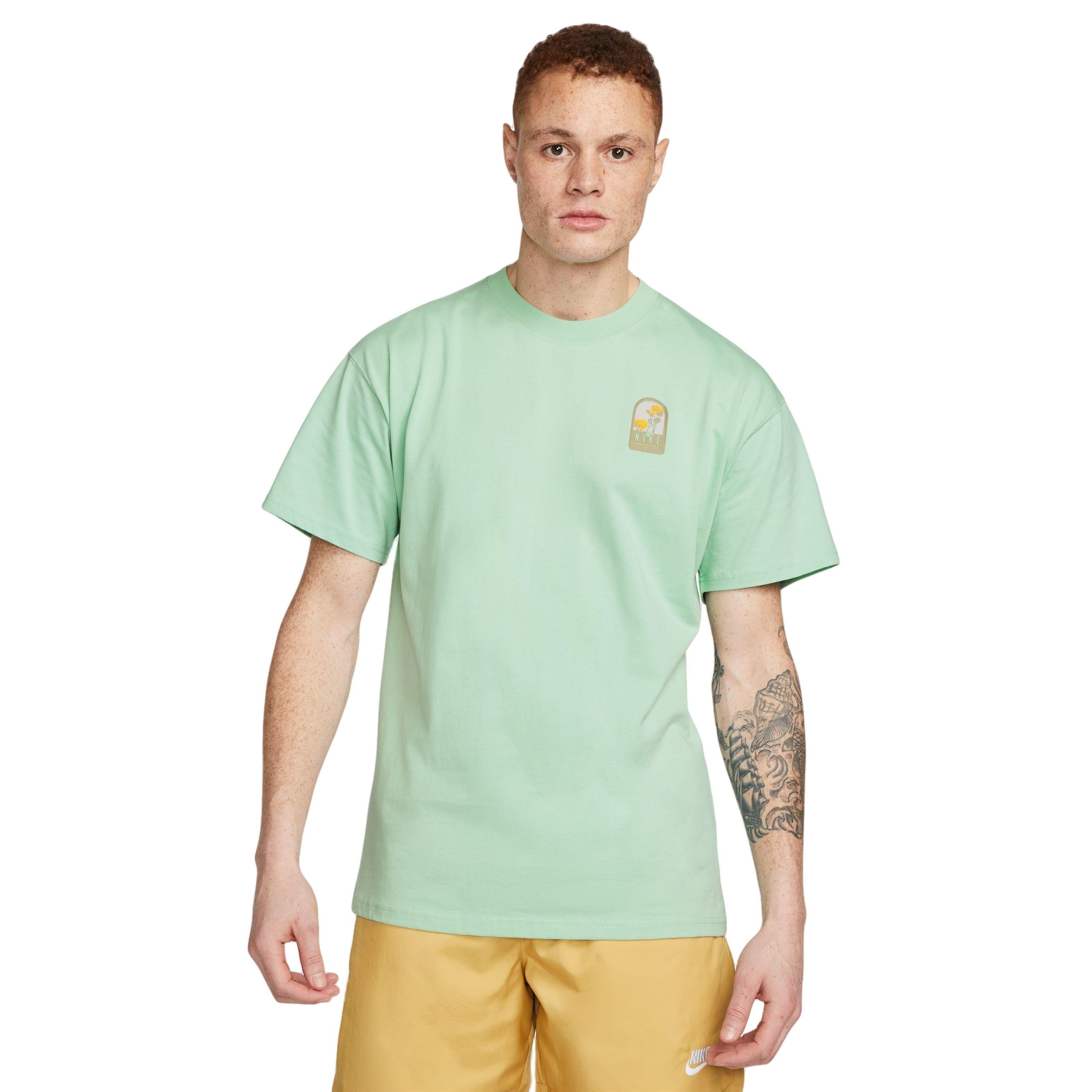 Nike Men's Sportswear Max90 Gel Rose City Tee - GREEN Thumbnail View 1