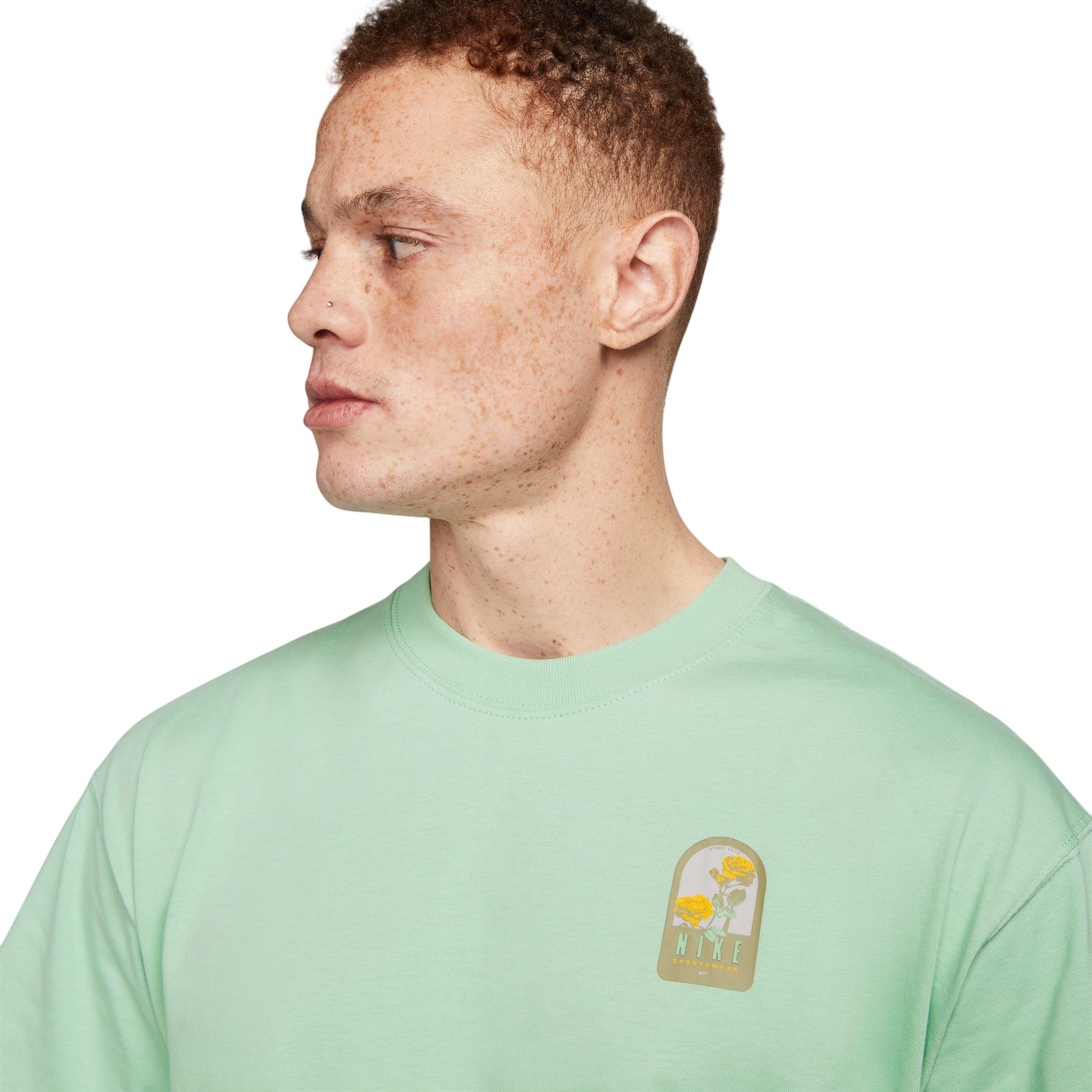 Nike Men's Sportswear Max90 Gel Rose City Tee - GREEN Thumbnail View 3