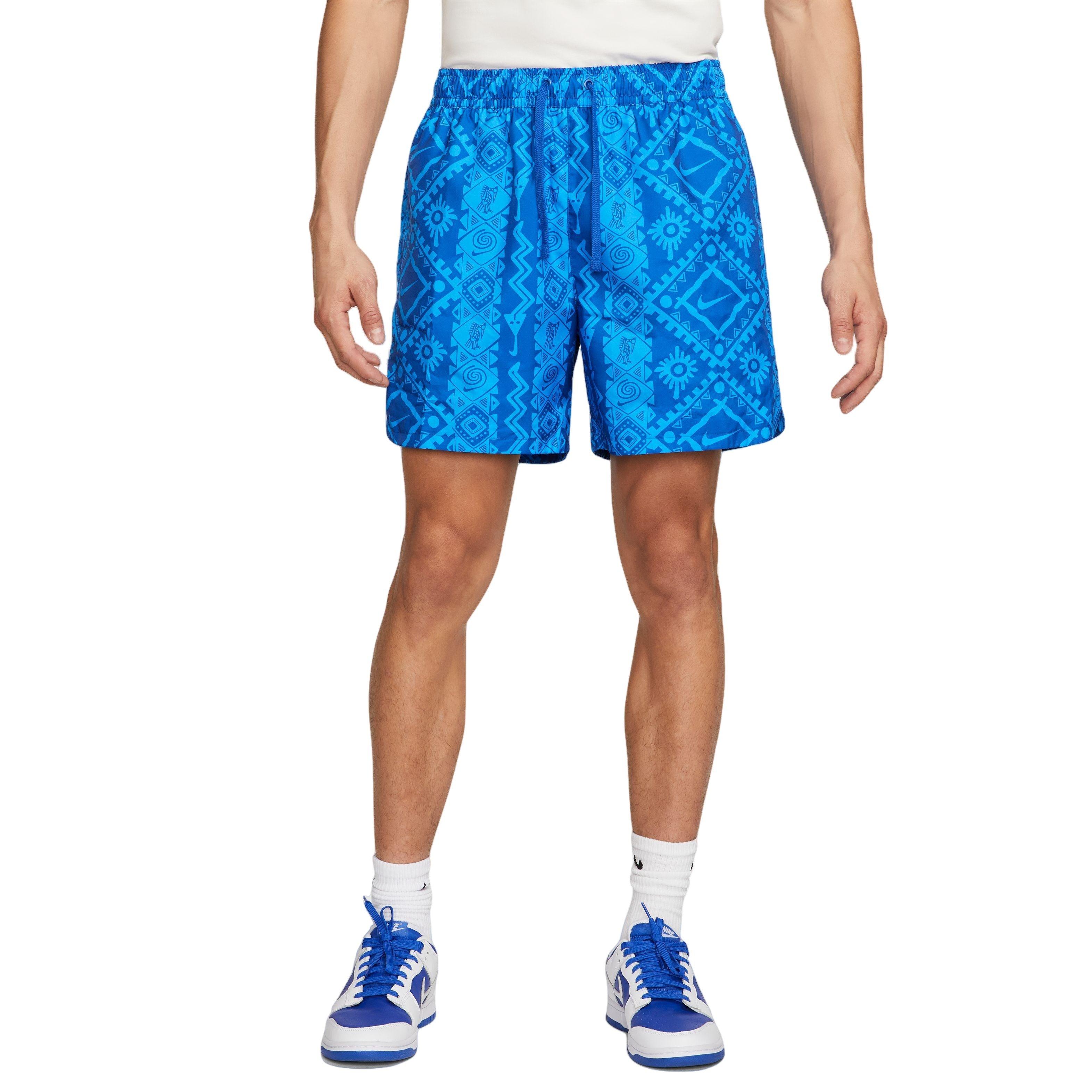 Nike Men's Sportswear Gel Vibe Woven Flow Shorts-Royal - BLUE Thumbnail View 3