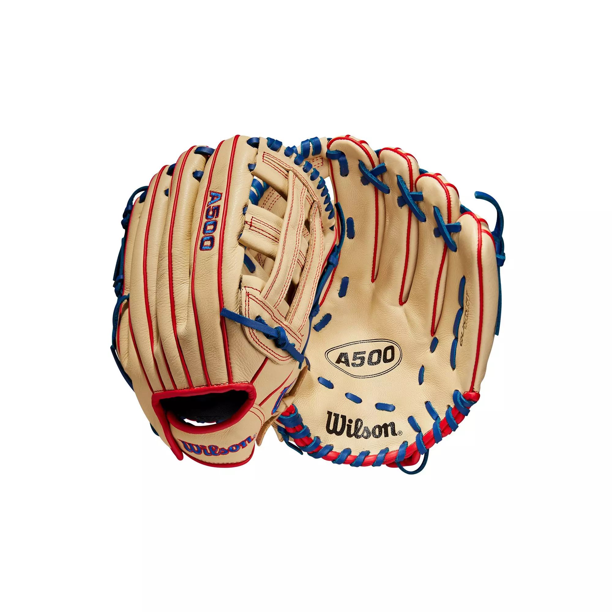 Wilson Youth A500 Utility 12" Baseball Fielders Glove - RED
