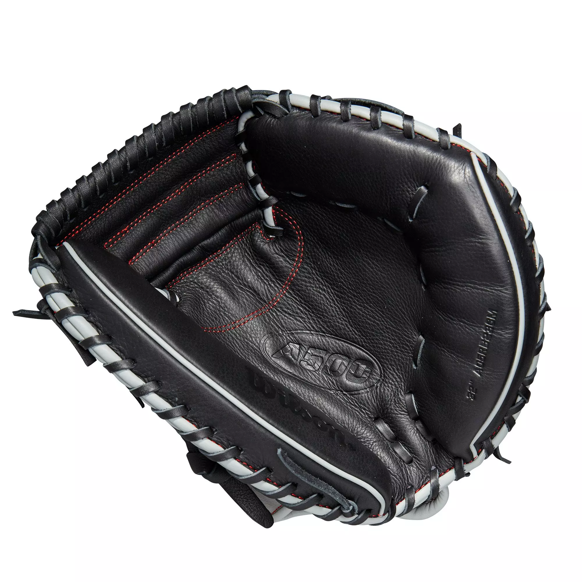 Wilson Youth A500 32" Baseball Catchers Mitt - BLACK/GREY