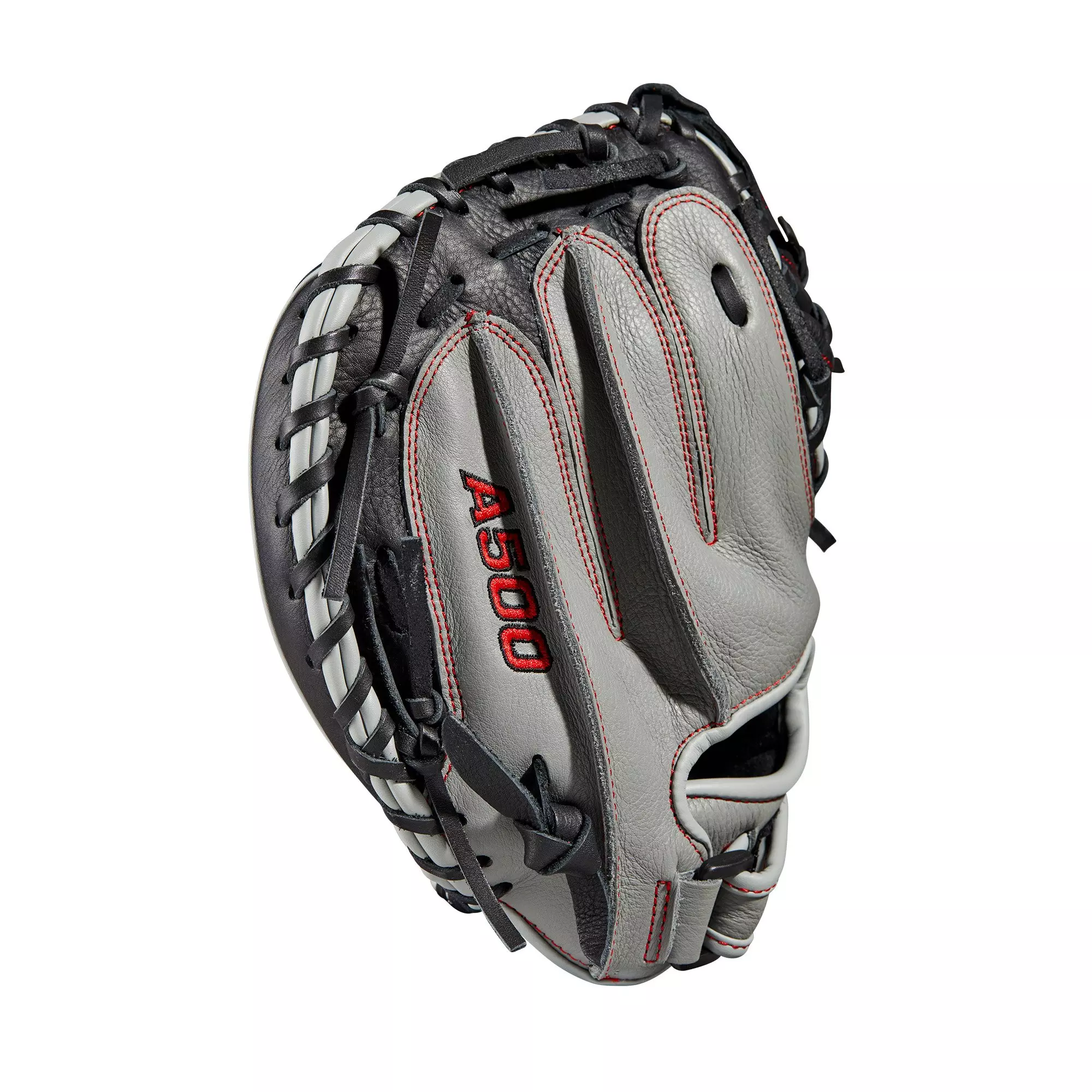 Wilson Youth A500 32" Baseball Catchers Mitt - BLACK/GREY