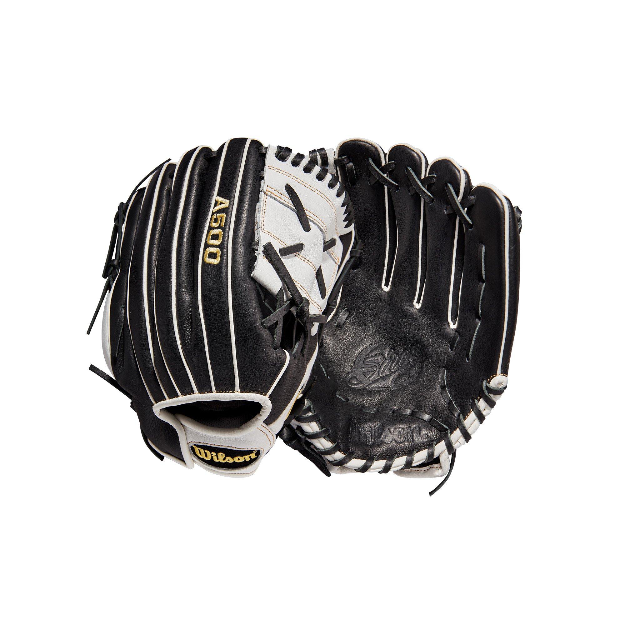 Wilson A500 11" Red/Beige Baseball Fielders Glove