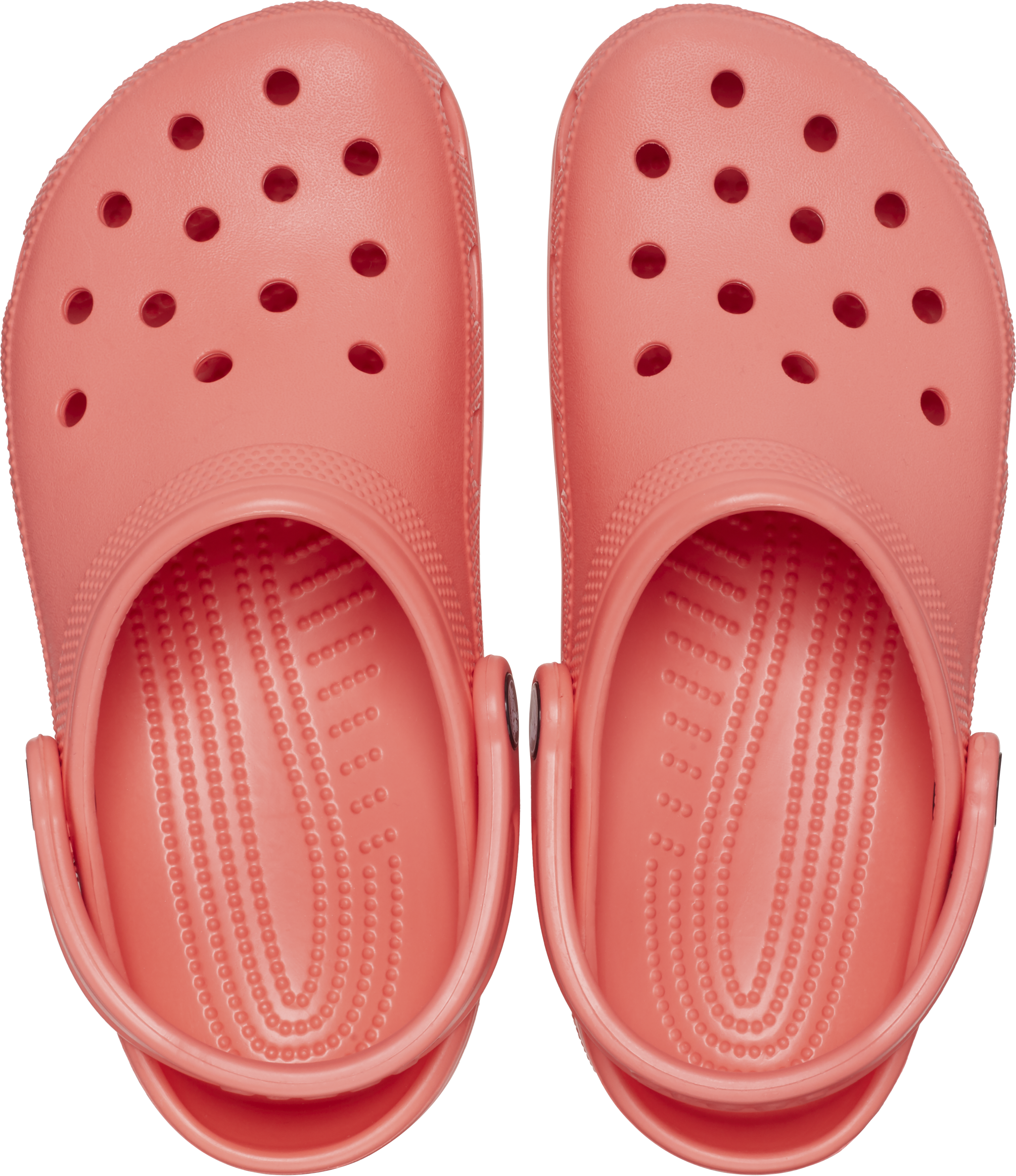 Crocs Women's peach clog slip on shoe size 6 Women's