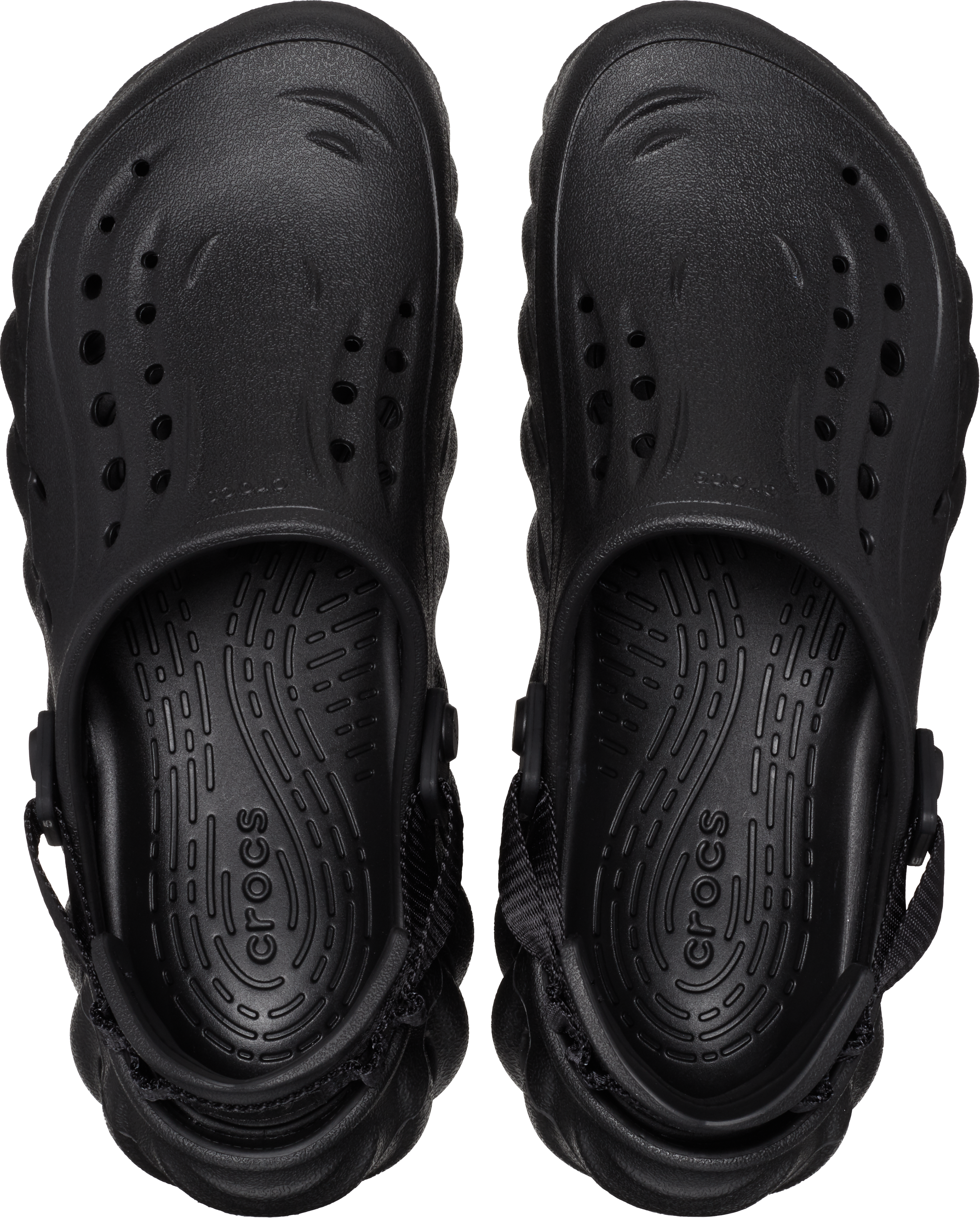 Crocs Echo "Black" Unisex Clog - BLACK Thumbnail View 5
