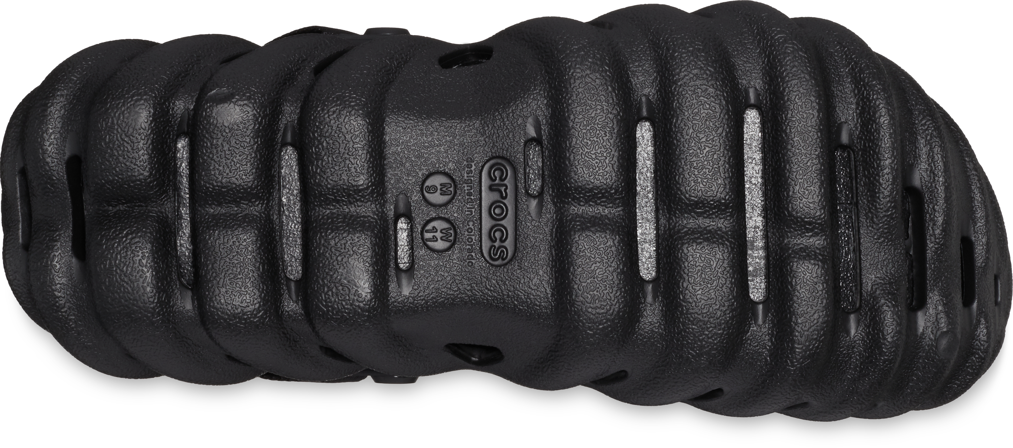Crocs Echo "Black" Unisex Clog - BLACK Thumbnail View 7