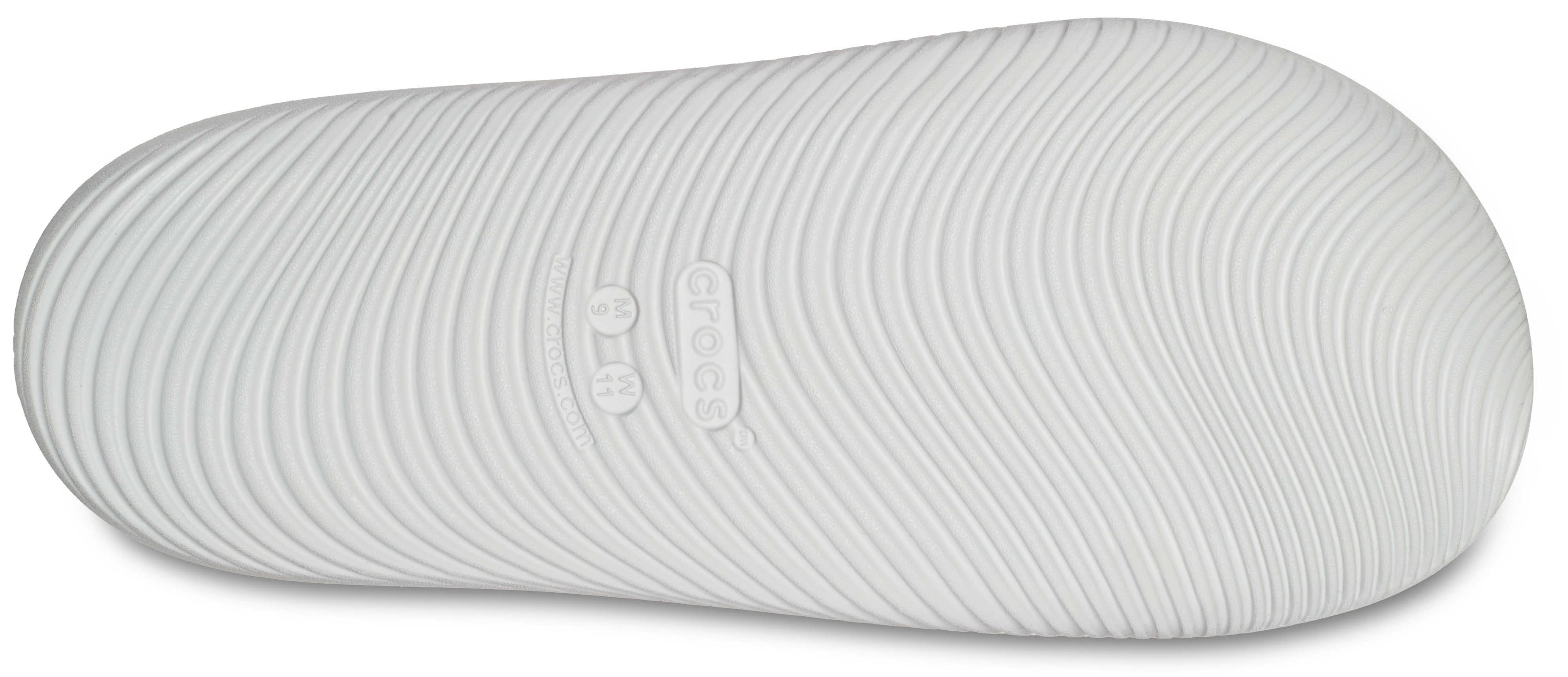 Crocs Mellow "Atmosphere Grey" Unisex Slide - GREY Thumbnail View 5