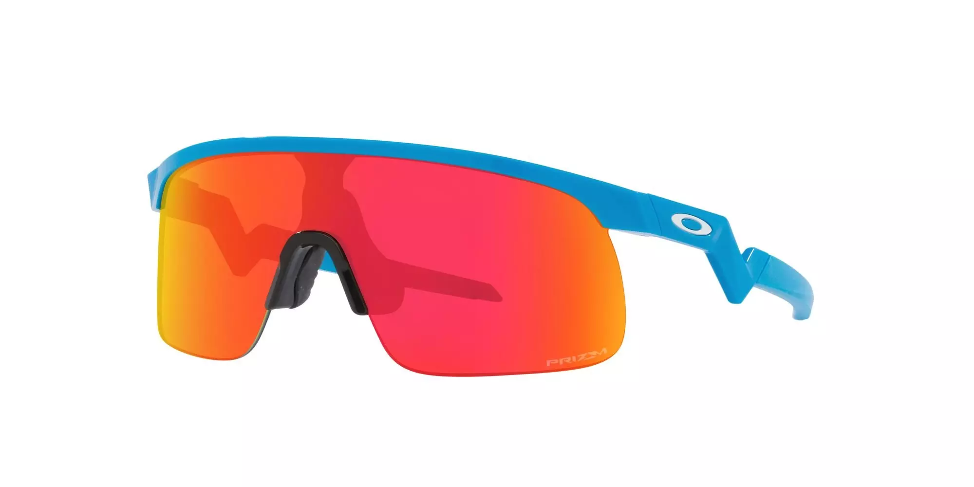 Oakley Youth Resistor Sunglasses-Blue/Red - BLUE/RED