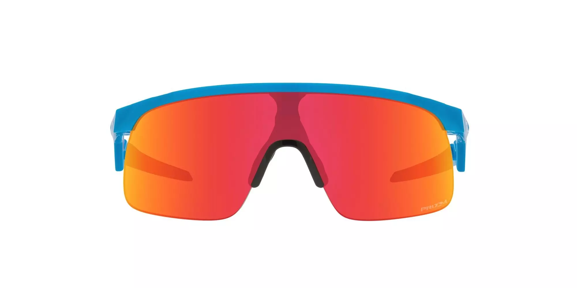 Oakley Youth Resistor Prizm Ruby Sunglasses -Sky Blue - BLUE/RED