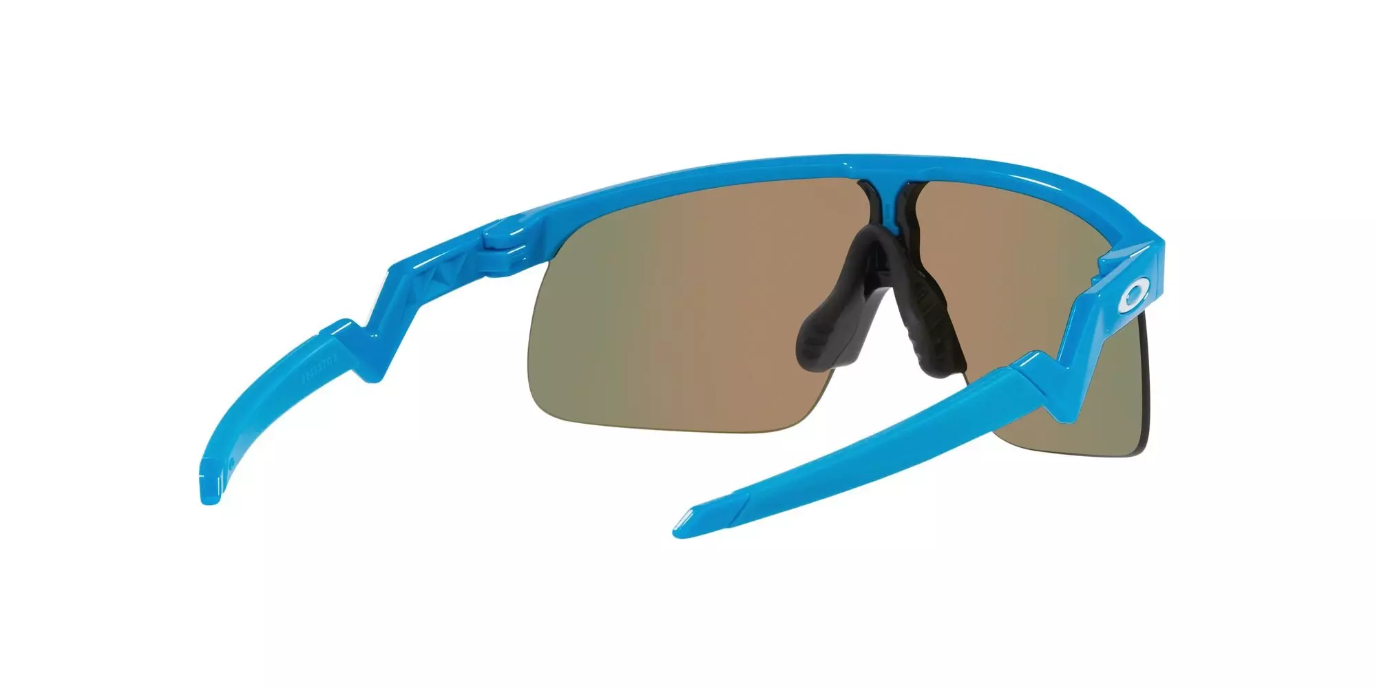 Oakley Youth Resistor Prizm Ruby Sunglasses -Sky Blue - BLUE/RED