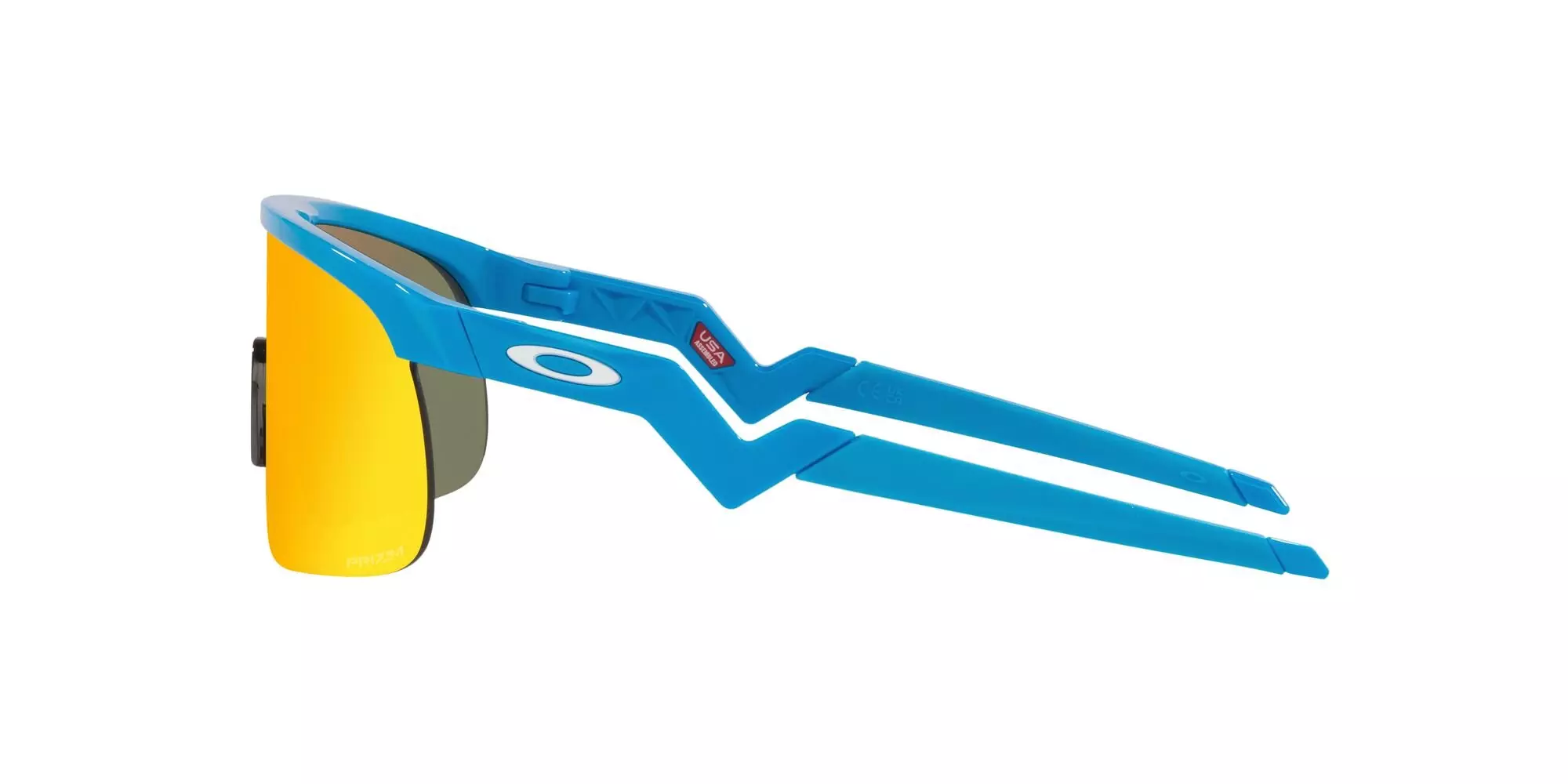 Oakley Youth Resistor Prizm Ruby Sunglasses -Sky Blue - BLUE/RED