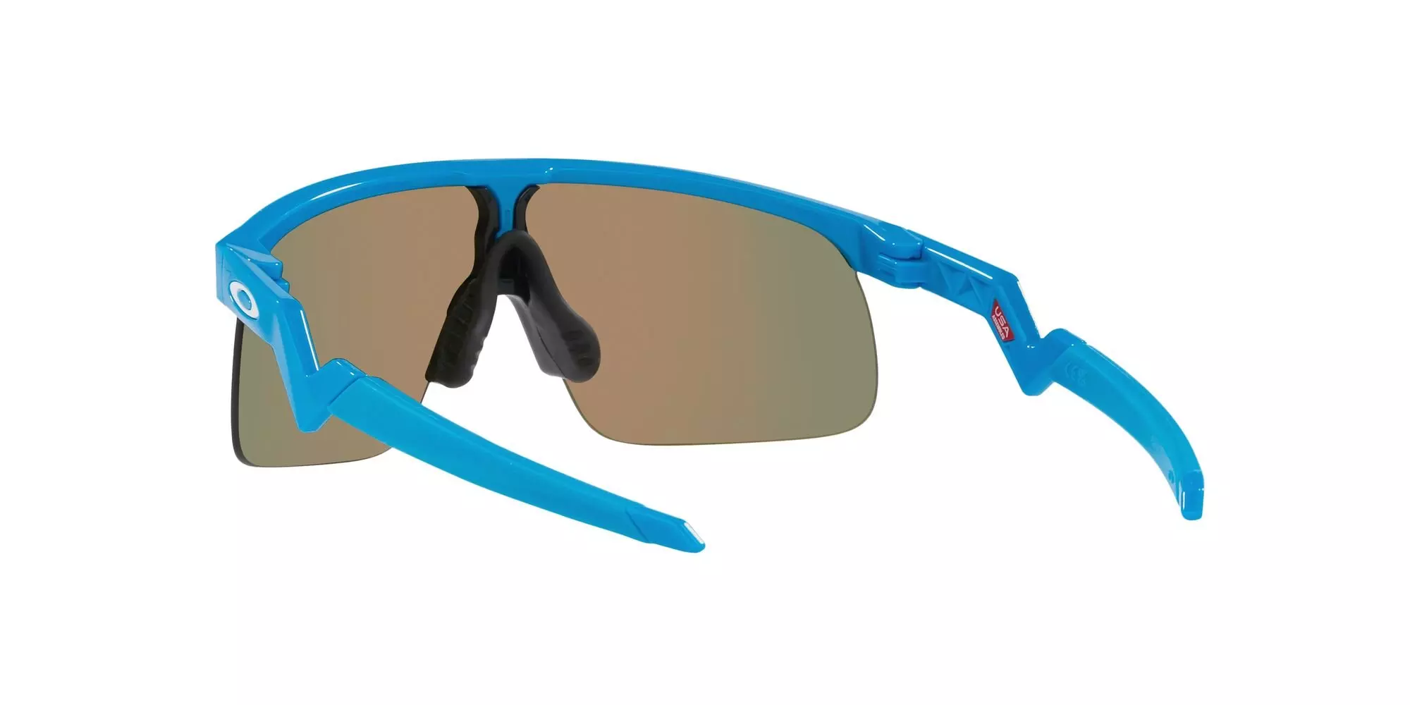 Oakley Youth Resistor Prizm Ruby Sunglasses -Sky Blue - BLUE/RED
