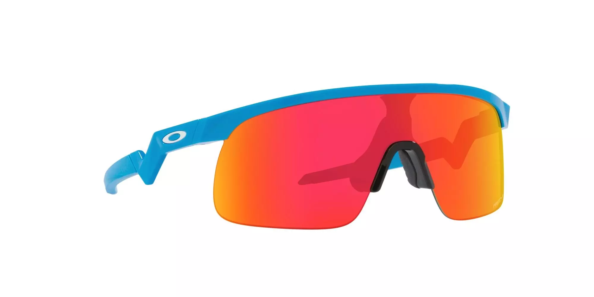 Oakley Youth Resistor Prizm Ruby Sunglasses -Sky Blue - BLUE/RED
