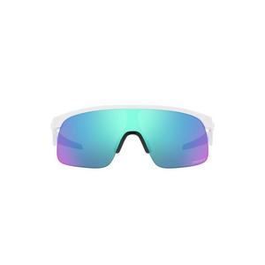 Oakley Youth Resistor Prizm Sapphire Sunglasses - Polished White