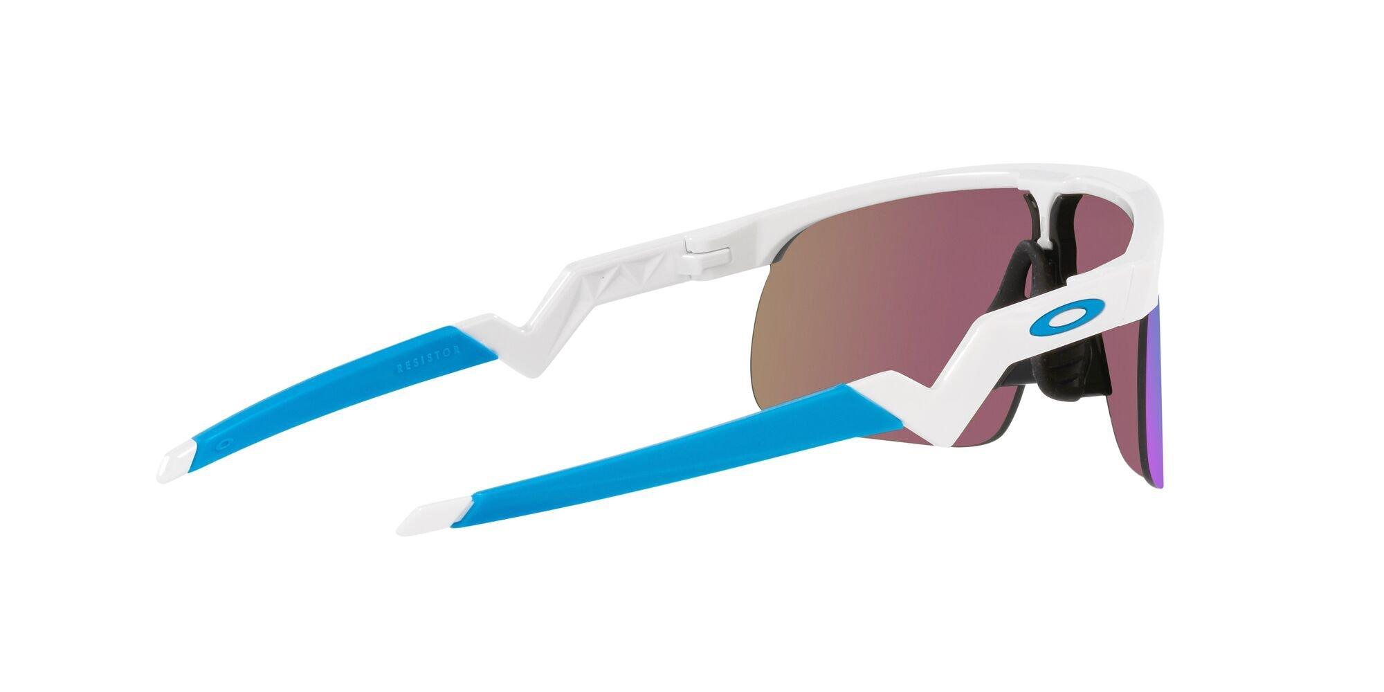 Oakley Youth Resistor White/Blue Sunglasses