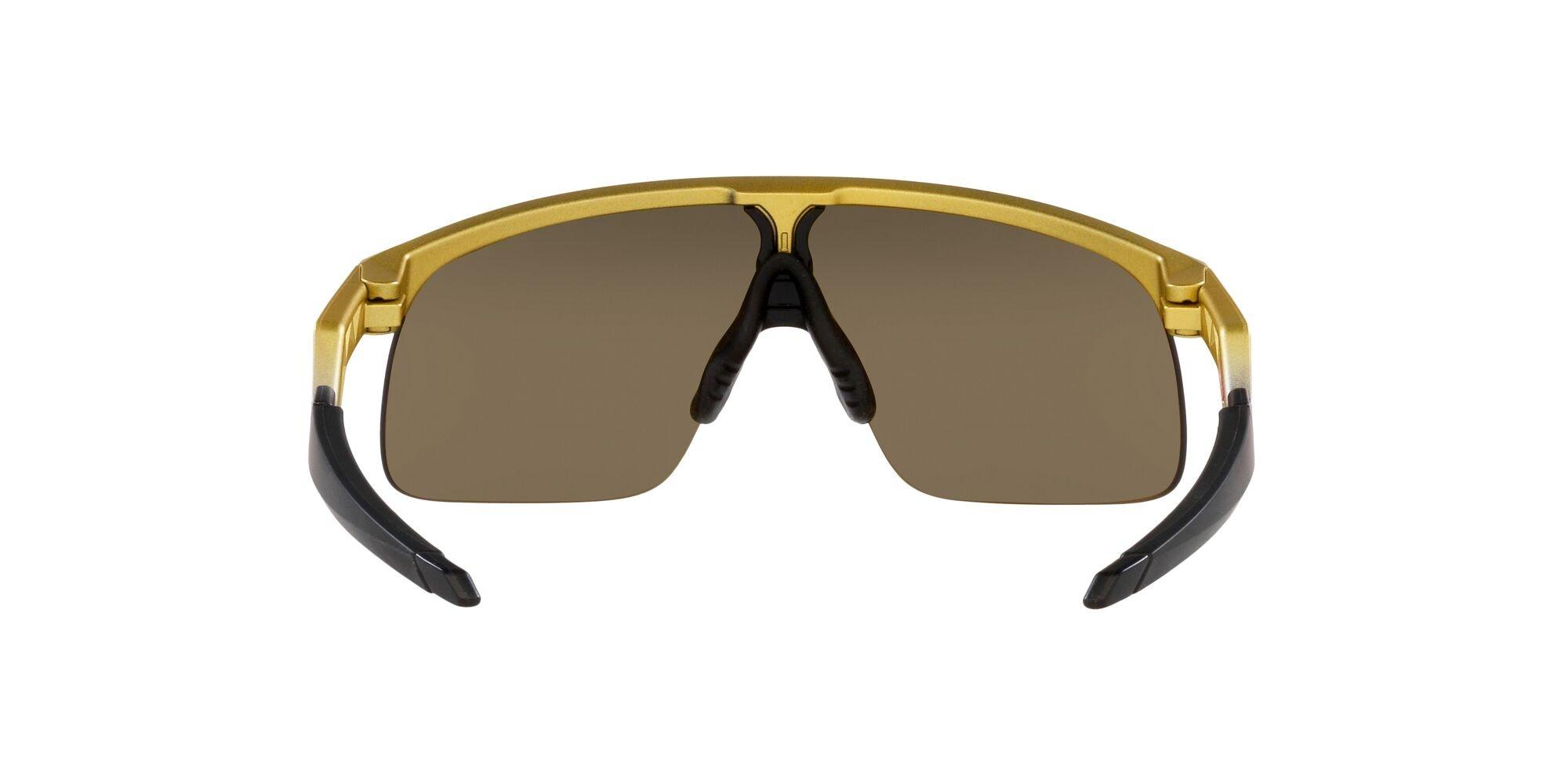 Oakley Resistor x Patrick Mahomes II Sunglasses (Youth Fit) - Prizm 24k Lenses & Olympic Gold Frame