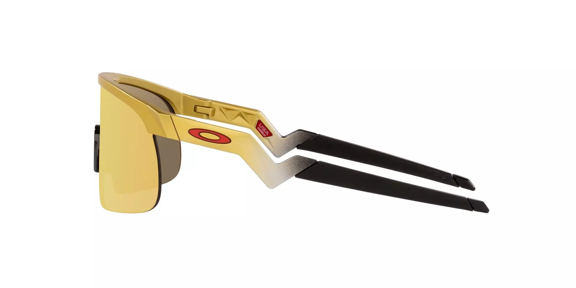 Oakley Youth Resistor x Patrick Mahomes II Prizm 24K Sunglasses - Olympic Gold - GOLD