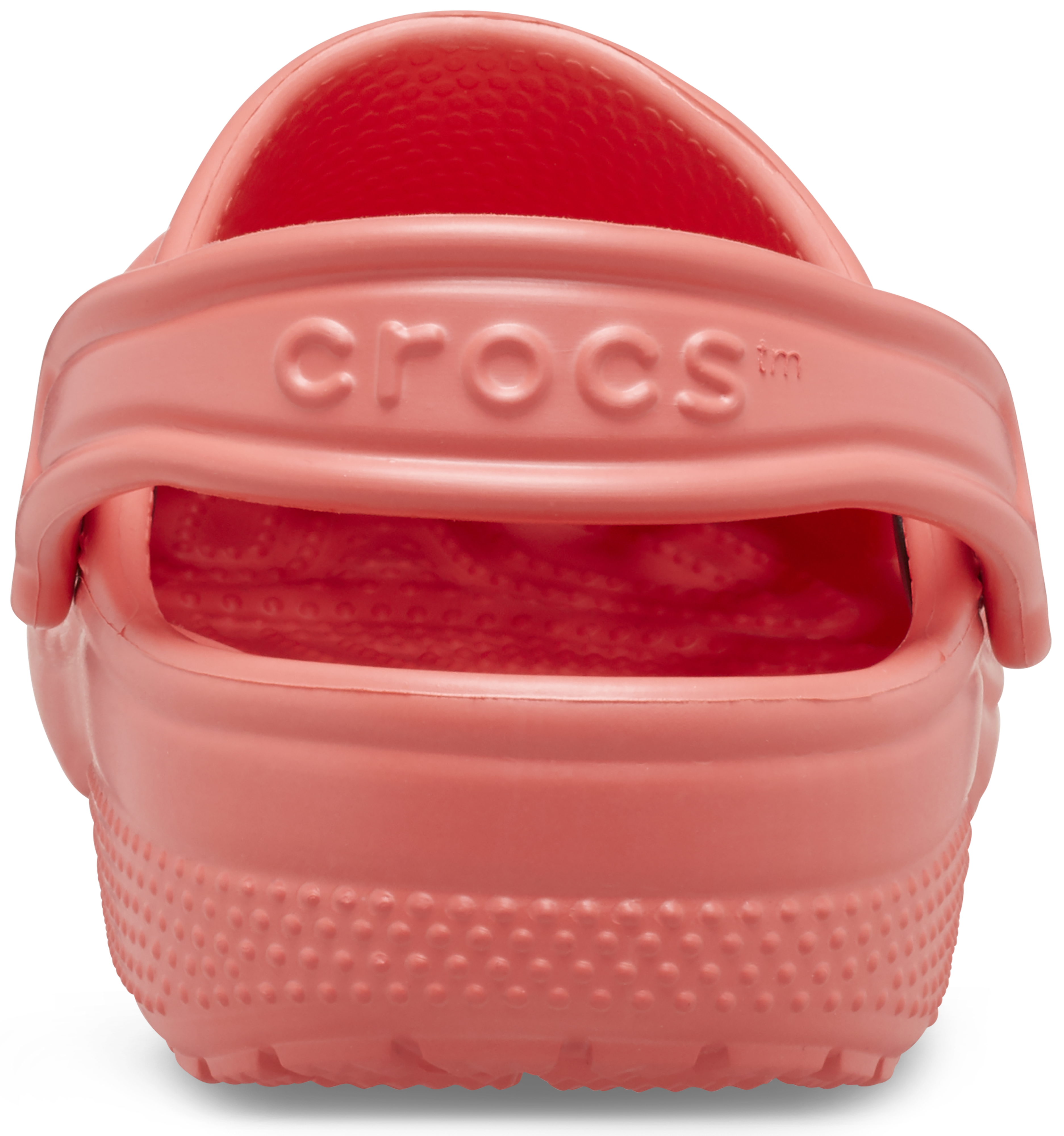 Crocs Classic "Neon Watermelon" Toddler Girls' Clog - MELON Thumbnail View 5