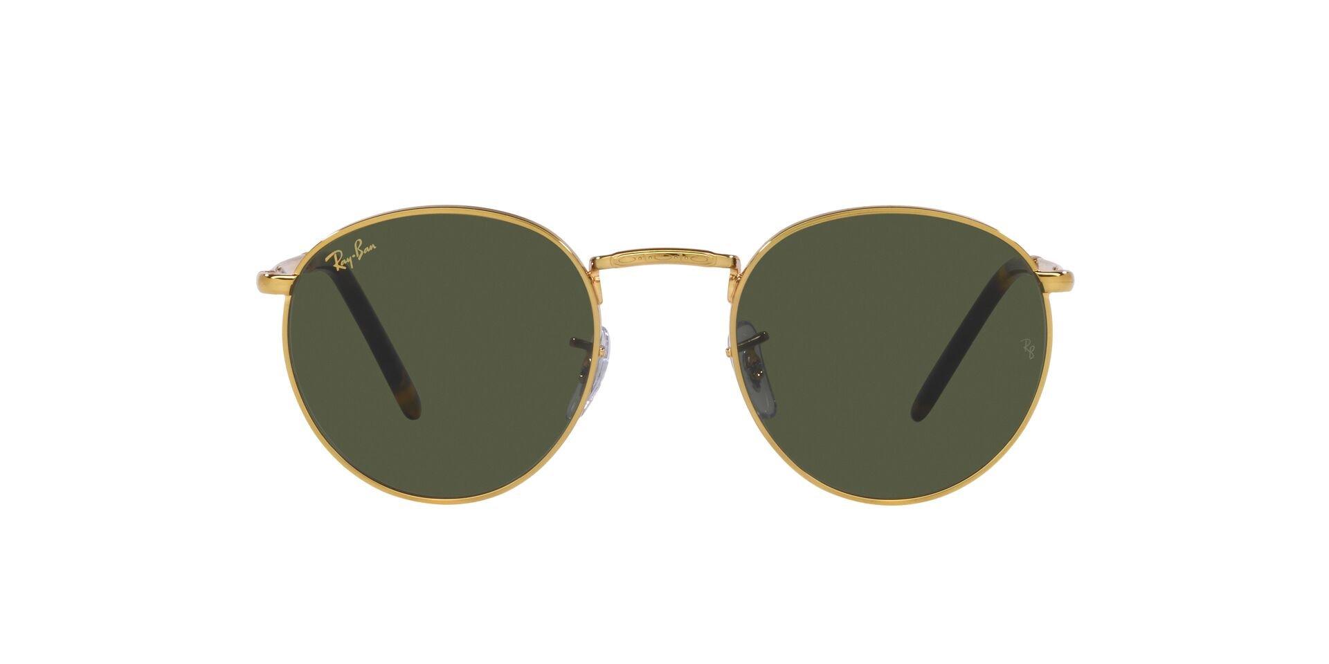 Ray-Ban Round Metal Sunglasses-Gold - GOLD Thumbnail View 2