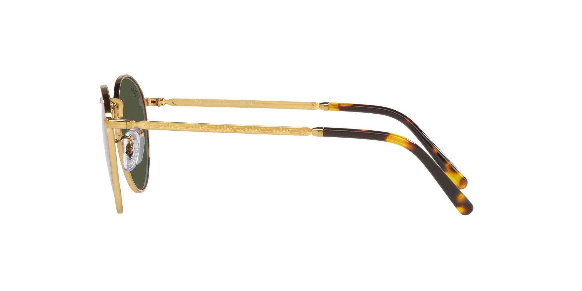 Ray-Ban Round Metal Sunglasses-Gold - GOLD Thumbnail View 4