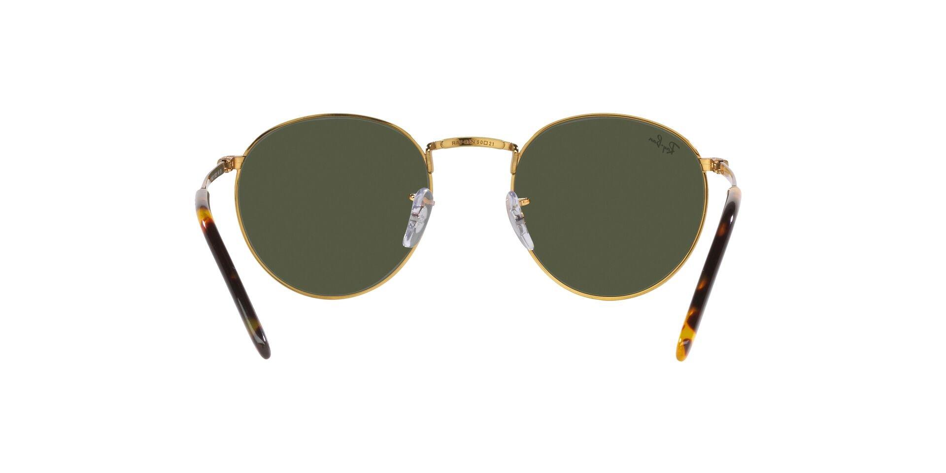Ray-Ban Round Metal Sunglasses-Gold - GOLD Thumbnail View 6