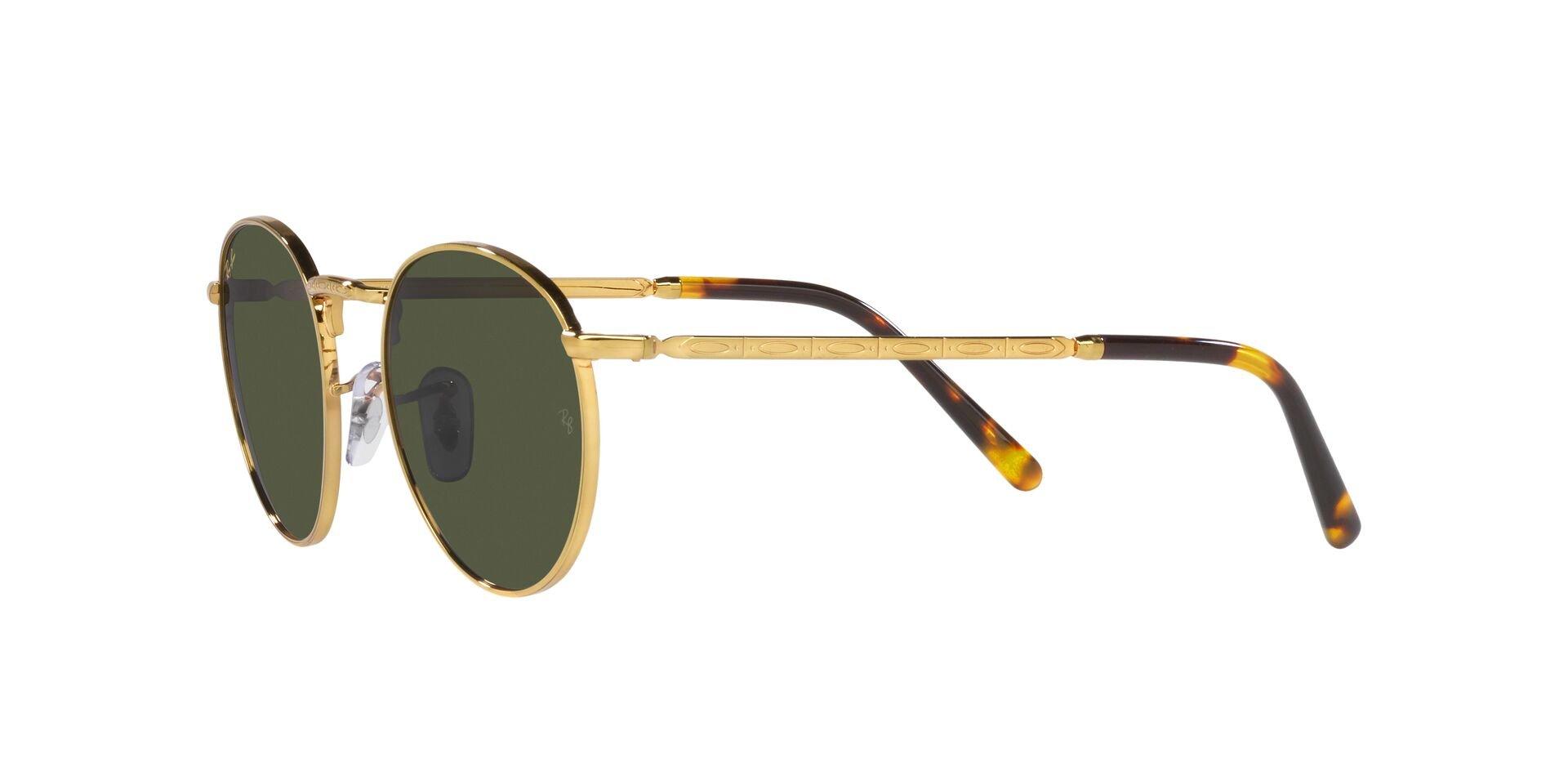 Ray-Ban Round Metal Sunglasses-Gold - GOLD Thumbnail View 7
