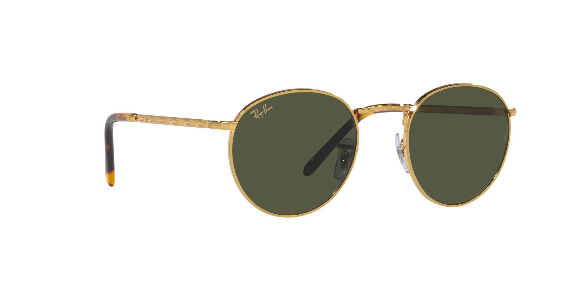 Ray-Ban Round Metal Sunglasses-Gold - GOLD Thumbnail View 9