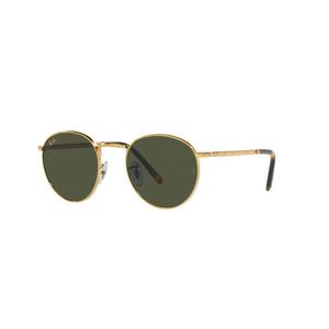 Ray-Ban Round Metal Sunglasses-Gold