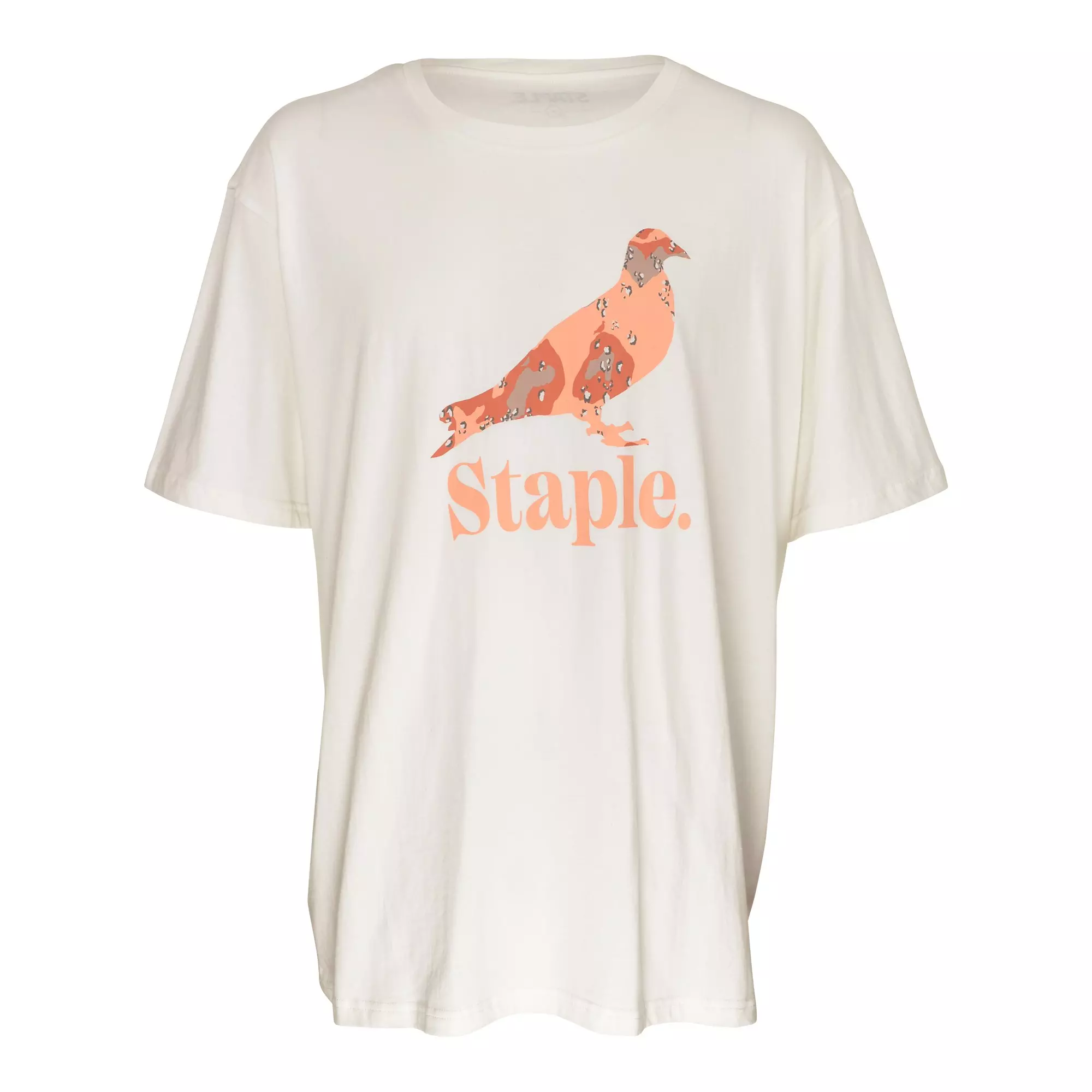 Staple Men's Pigeon Desert Camo Fill Tee - CREAM
