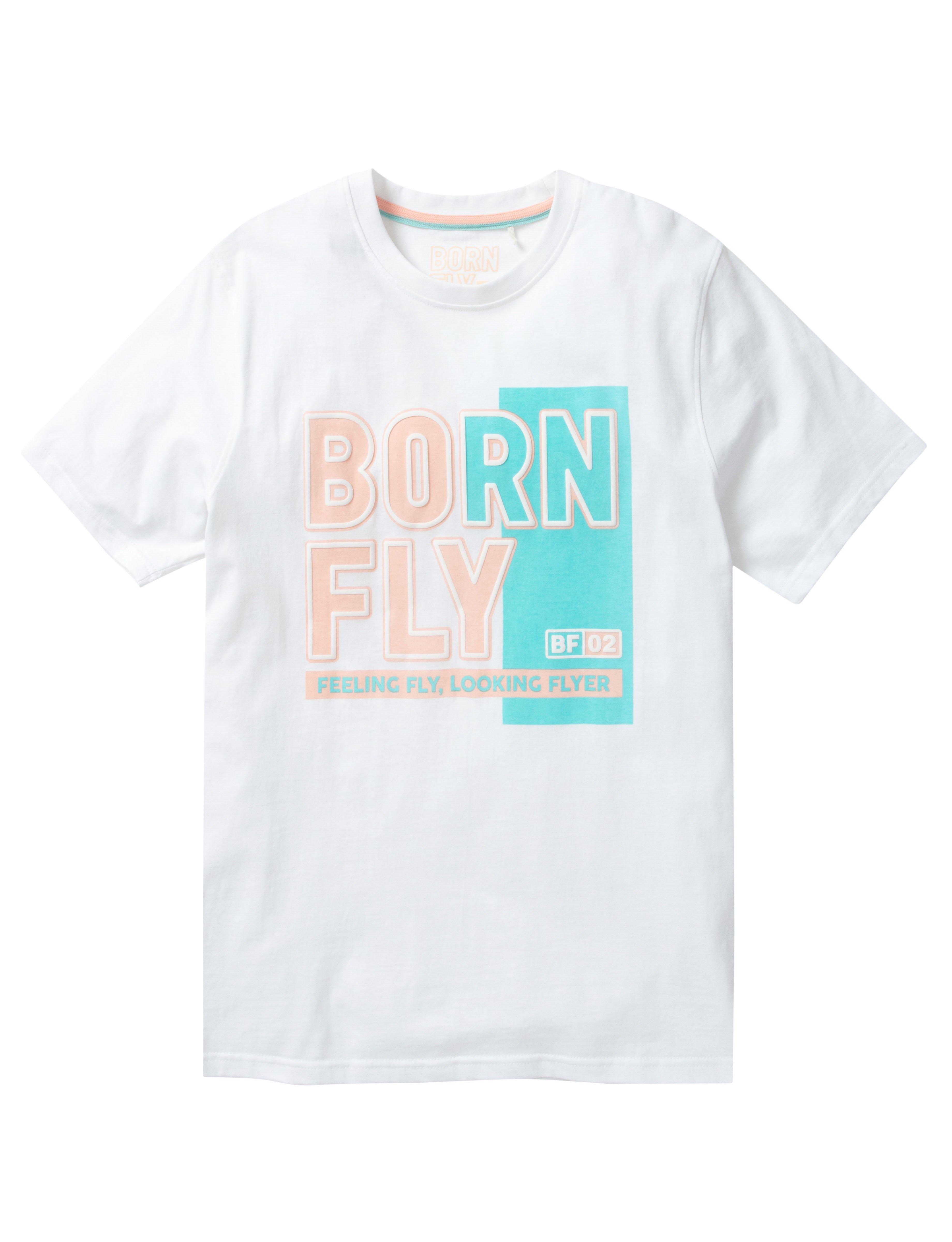 Born Fly Men's Torn Fly Tee