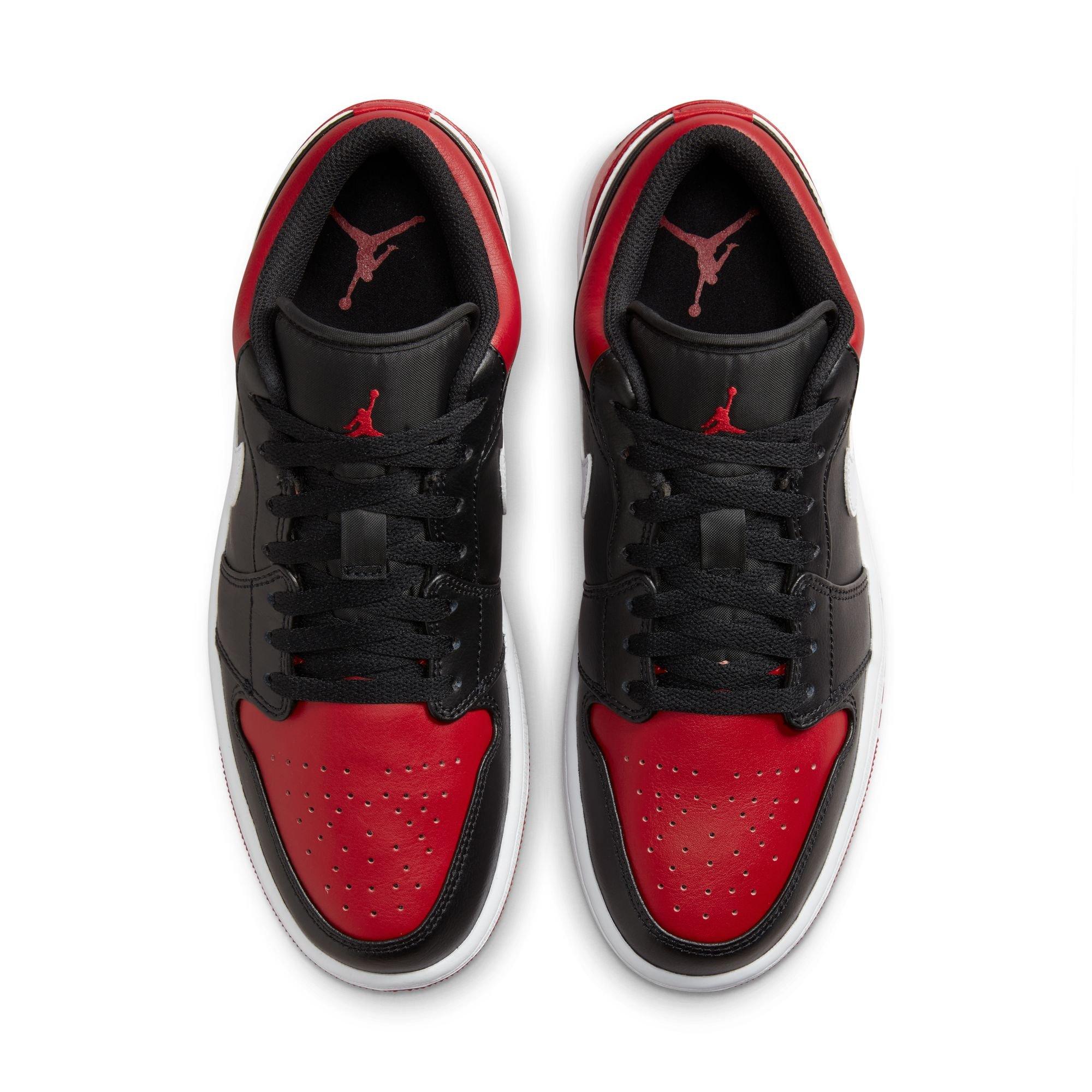 Air jordan 1 low red and black online